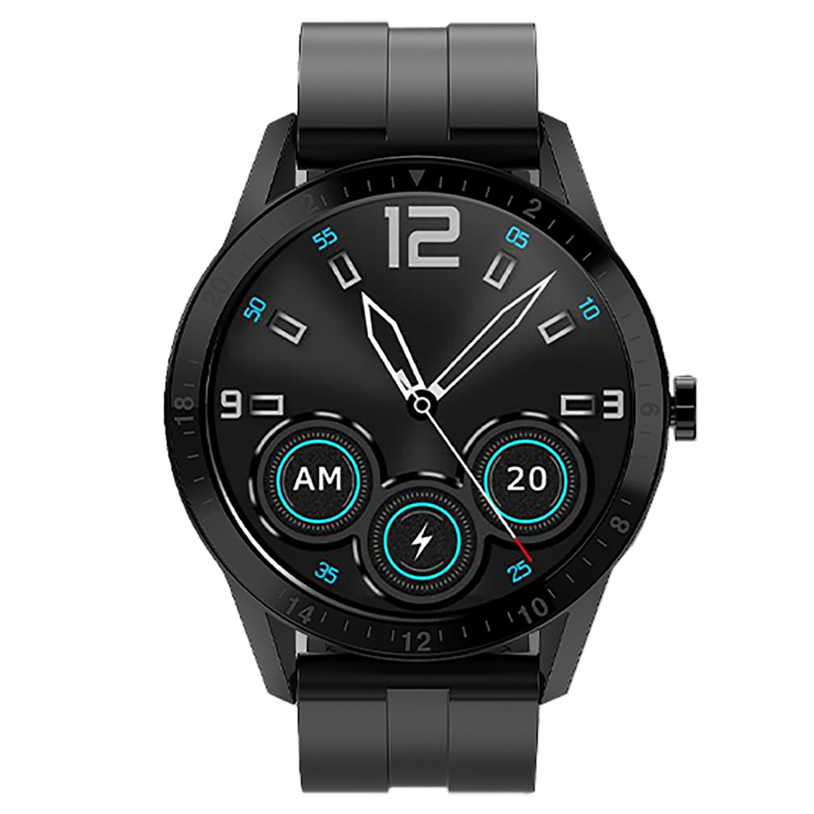 

Fire-Boltt Talk Smart Watch (Full Touch 3.3 cm (1.3 inch), 33mm) (Bluetooth Calling, 04BSWAAY#1, Black, TPU), No color