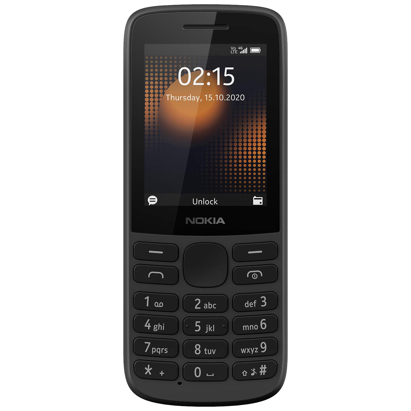 

Nokia 215 4G (64MB ROM, 0.064GB RAM, TA-1278 DS, Black), No color