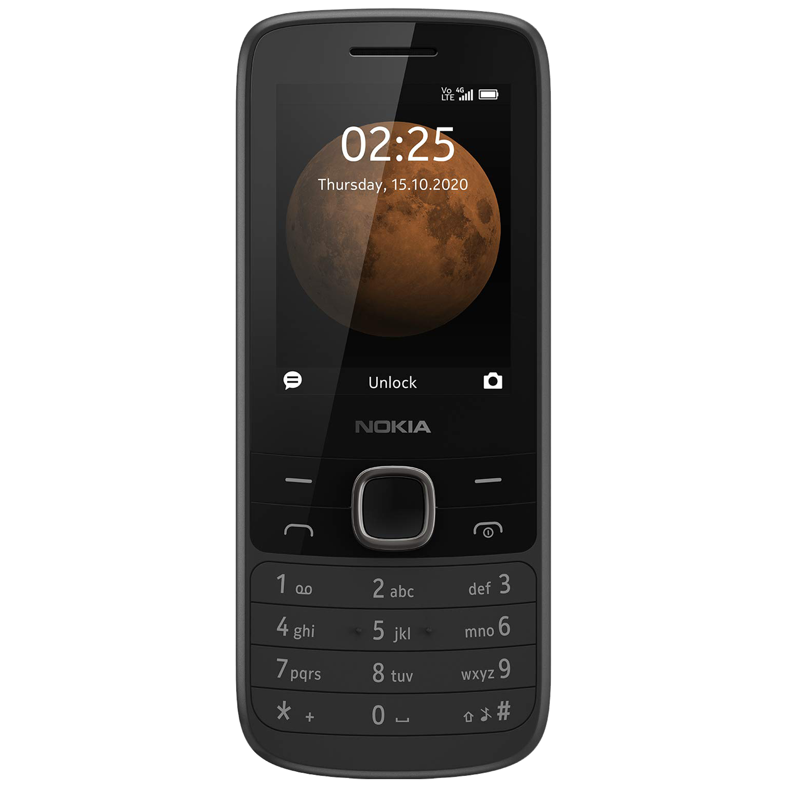 

Nokia 225 4G (128MB ROM, 0.064GB RAM, TA-1289, Black), No color