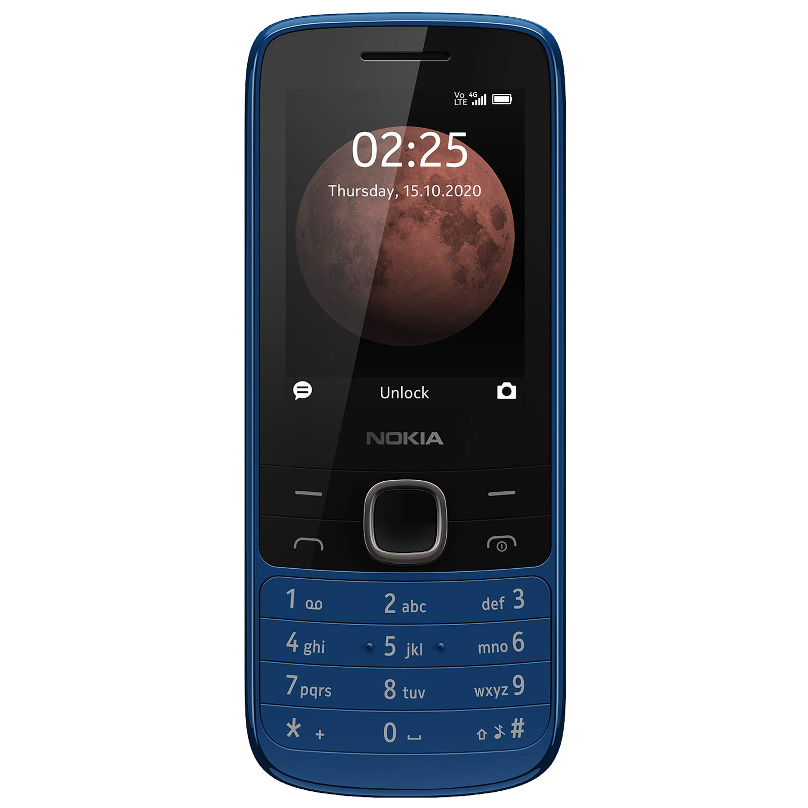 

Nokia 225 4G (128MB ROM, 0.064GB RAM, TA-1289, Blue), No color