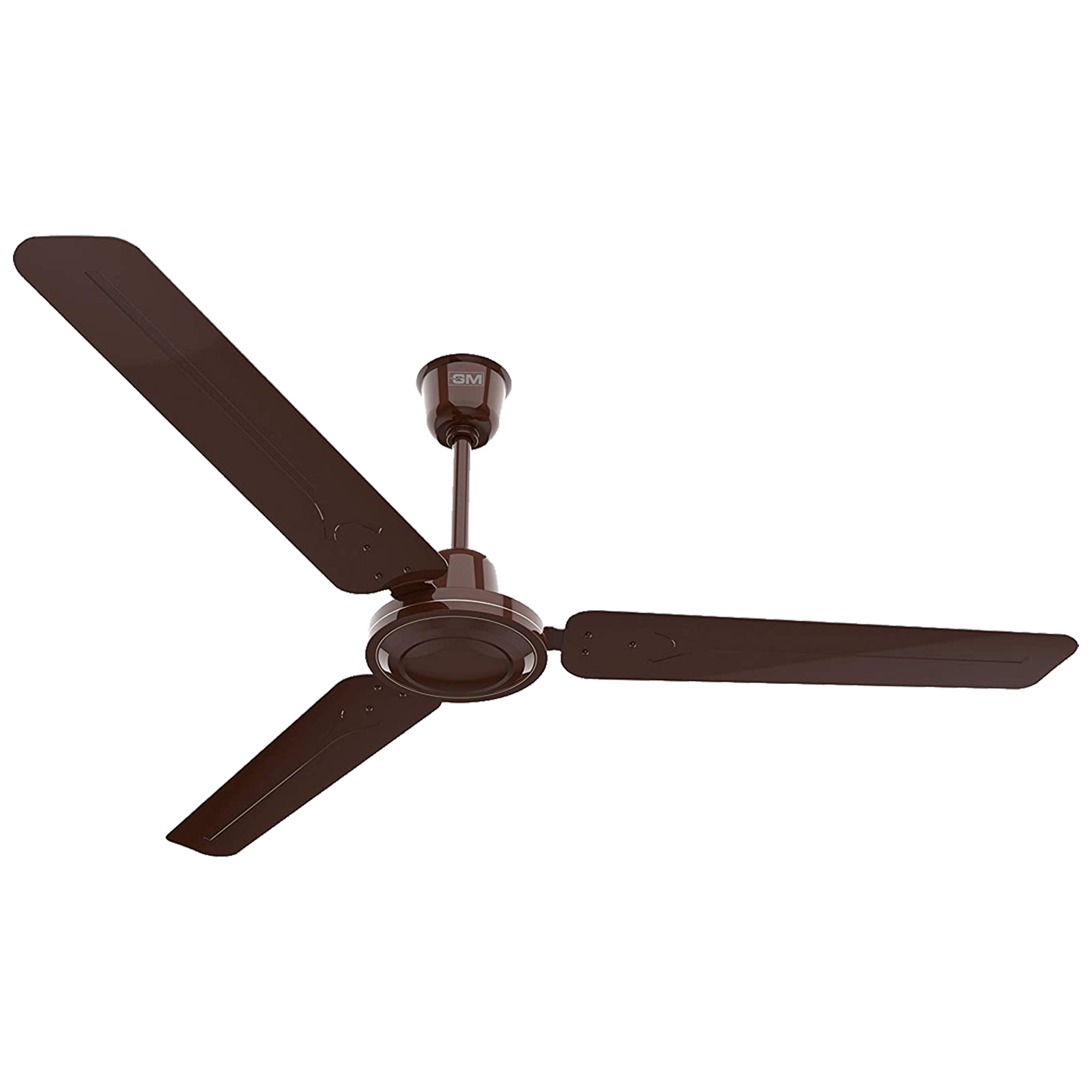 GM Breeze 120 cm Sweep 3 Blade Ceiling Fan (Energy Efficient, CFB480008BRGL, Brown)