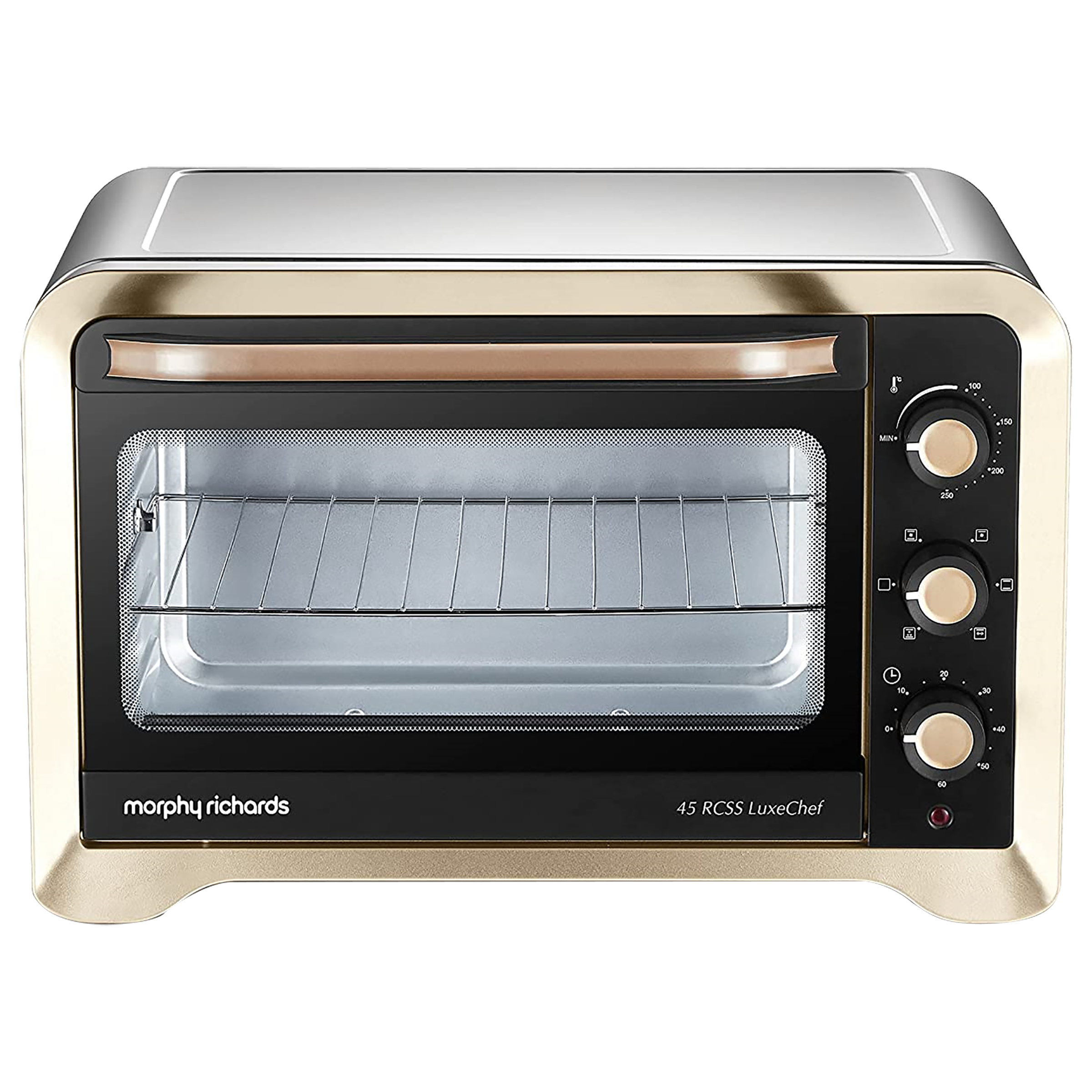 

Morphy Richards 45 RCSS LuxeChef 45 Litres OTG (Convection Function, Silver), No color