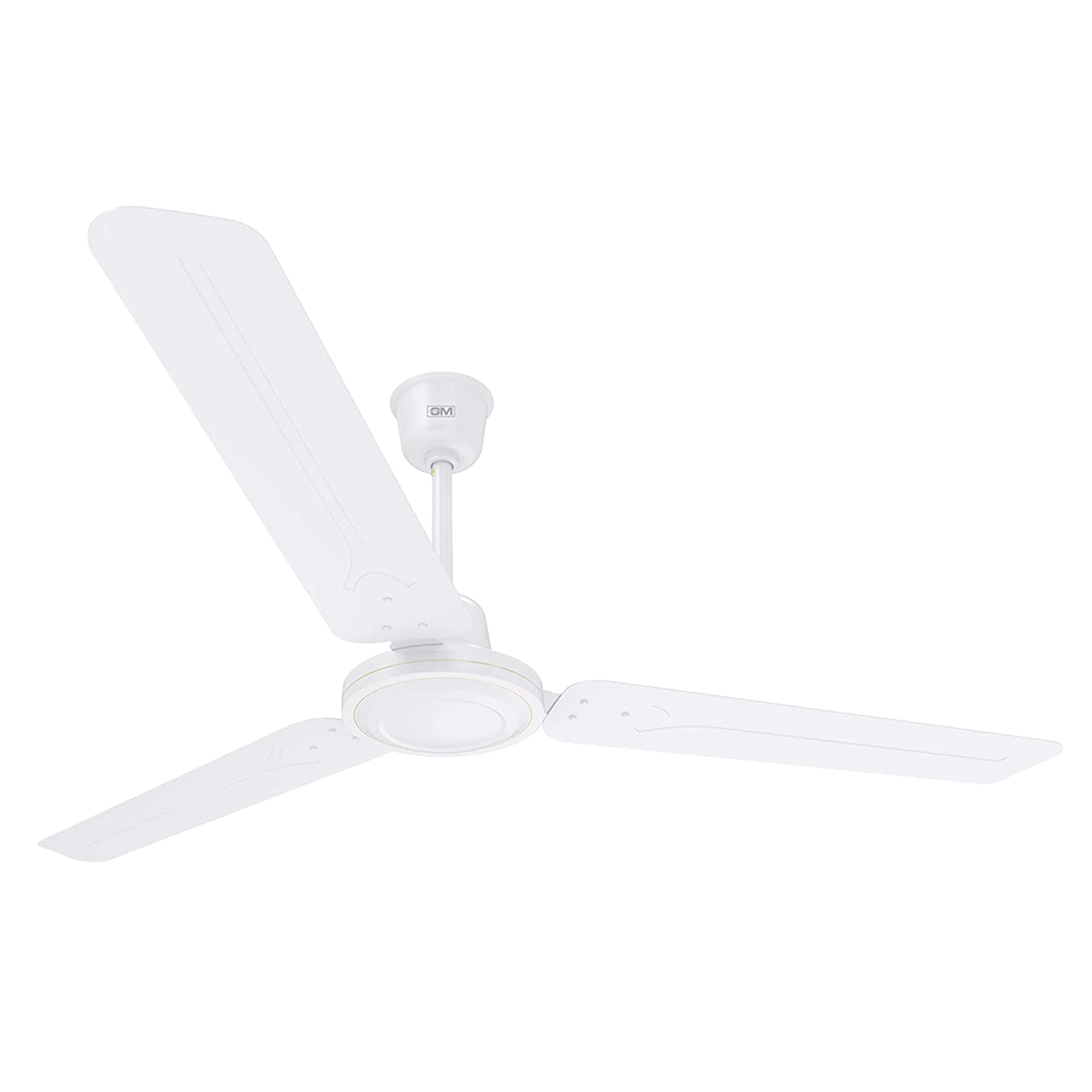 GM Breeze 120 cm Sweep 3 Blade Ceiling Fan (Energy Efficient, CFB480008WHGL, White)