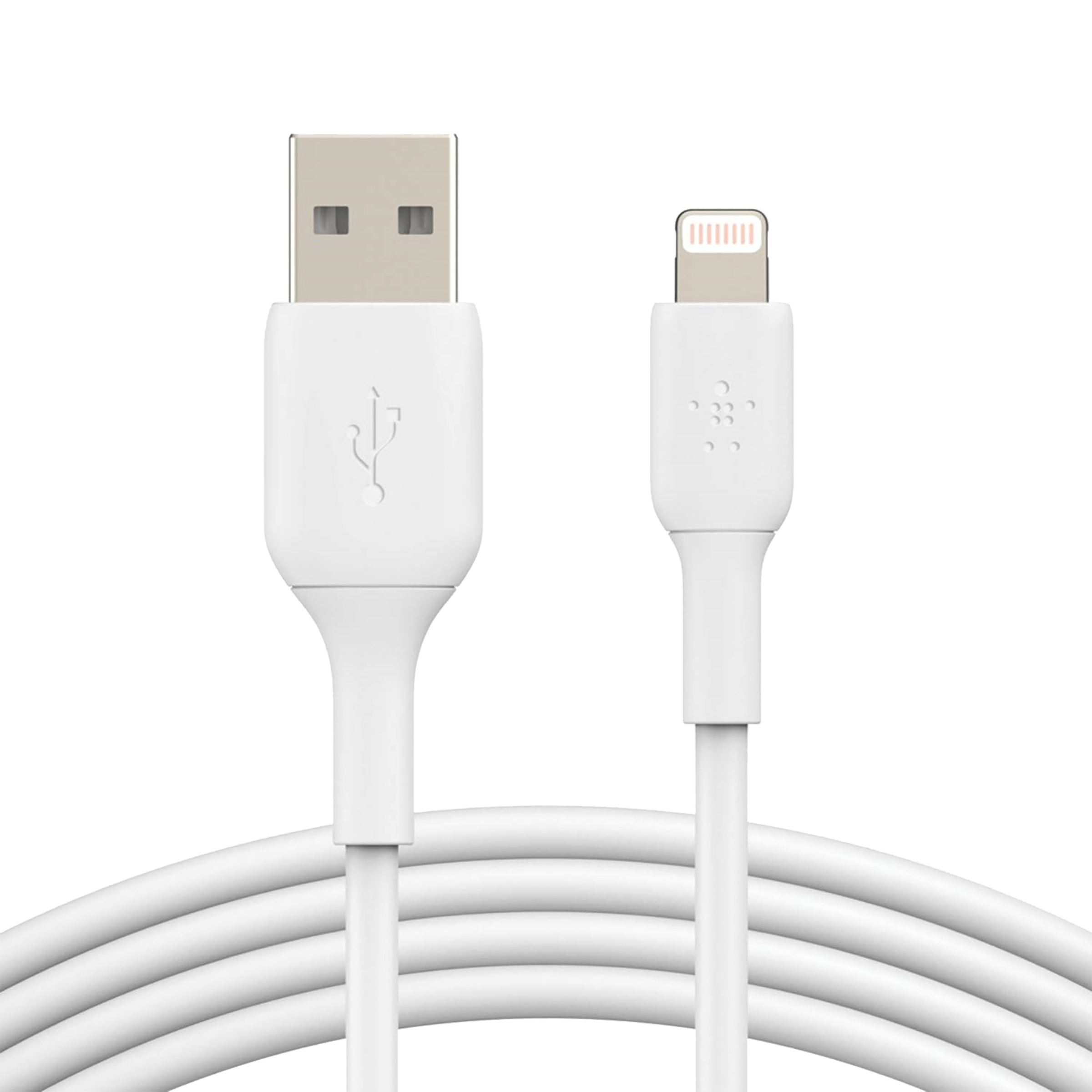 Belkin Boost Charge PVC 1 Meter Lightning to USB 2.0 (Type-A) Power/Charging USB Cable (MFi Certified, CAA001bt1MWH, White)_1