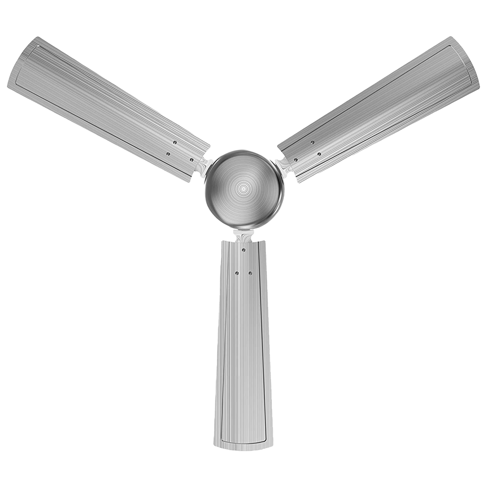 

GM Spencer 120 cm Sweep 3 Blade Ceiling Fan (Aerodynamically Designed Blades, CFP480012BSEP, Silver), Brush steel