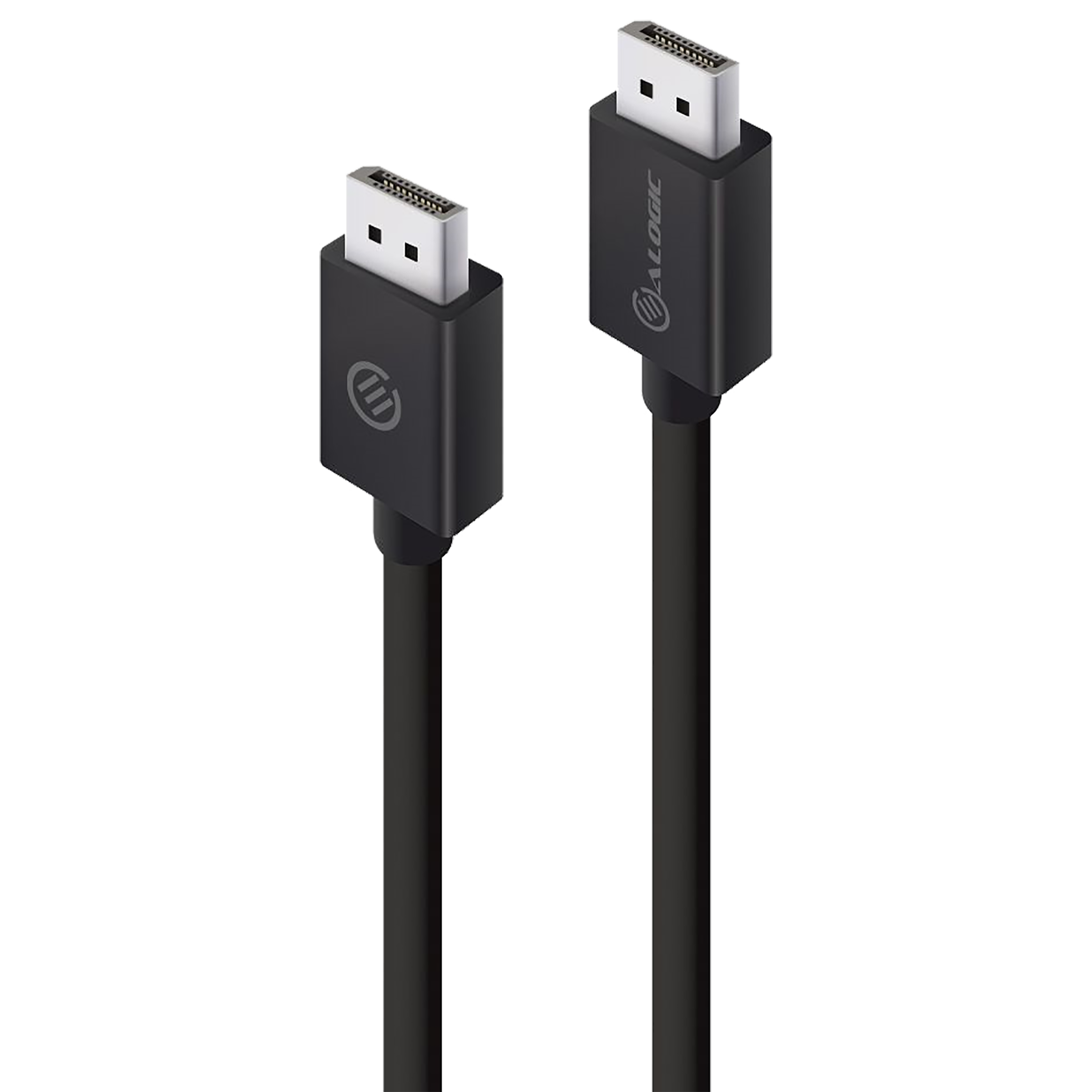 Alogic Elements Series ABS 2 Meter Display Port to Display Port Video Display DisplayPort Cable (PVC Jacket, ELDP-02, Black)_1