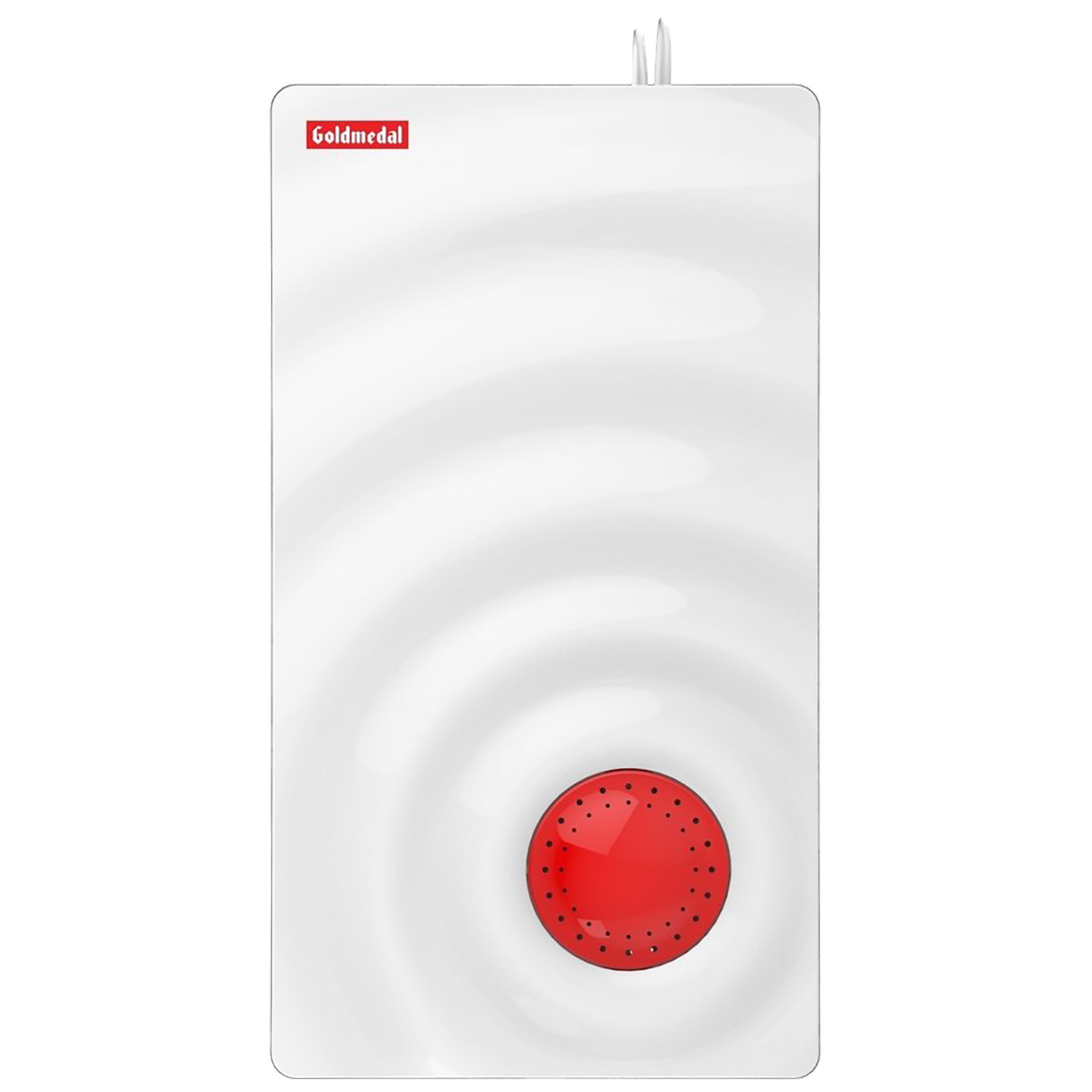 

Goldmedal Curve Plus Ocean Door Bell (Stereophonic, 203048, White/Red), No color