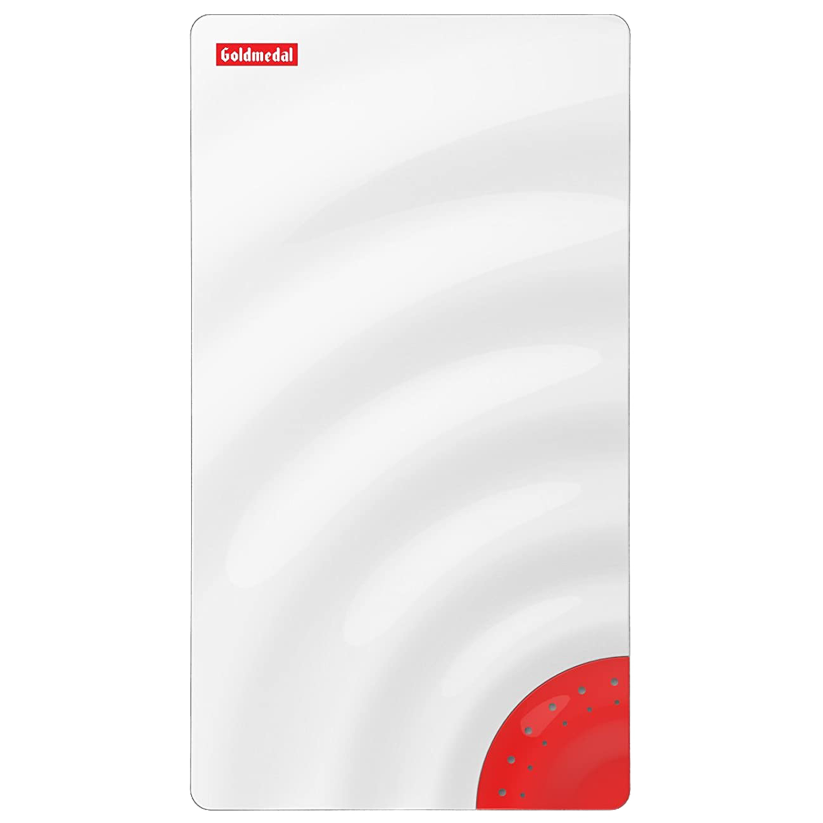 

Goldmedal Curve Plus Aqua Door Bell (Stereophonic, 203049, White/Red), No color
