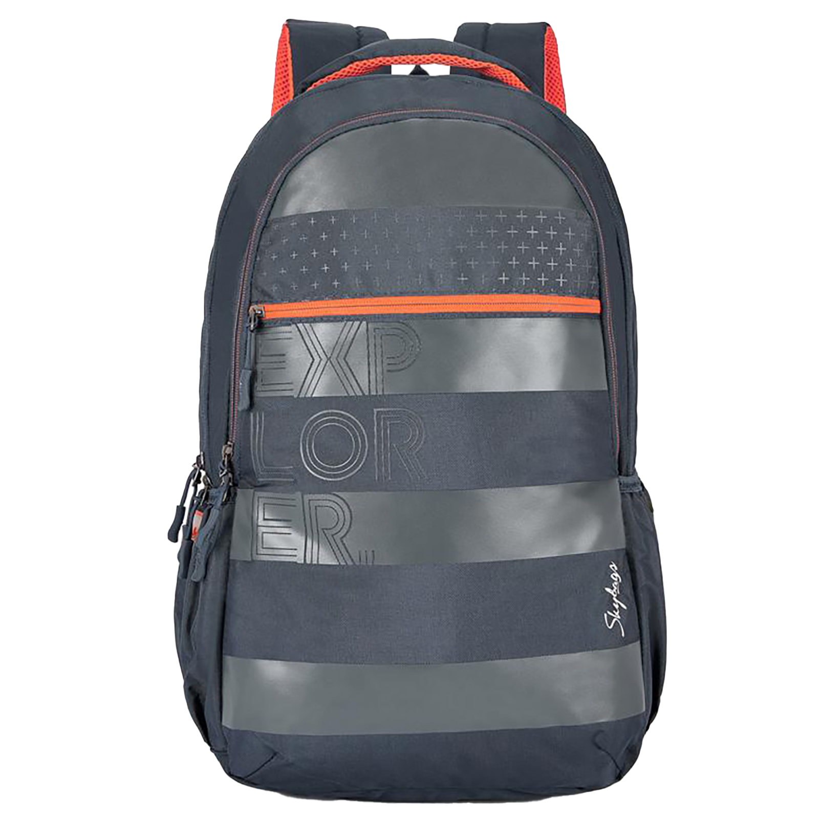 Sky Bags Campus Plus 03 30 Litres Gucci Fabric Backpack for 17 Inch Laptop (Rain Cover, LPBPCAP3BLK, Black)_1
