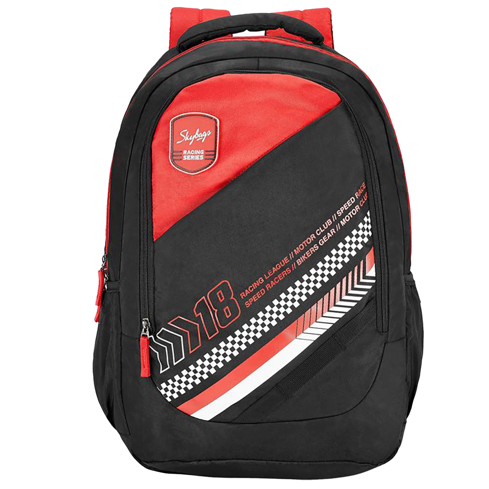 Sky Bags BFF 2 28 Litres Gucci Fabric Backpack (Built to Last Straps, BPBFF2BLK, Black)