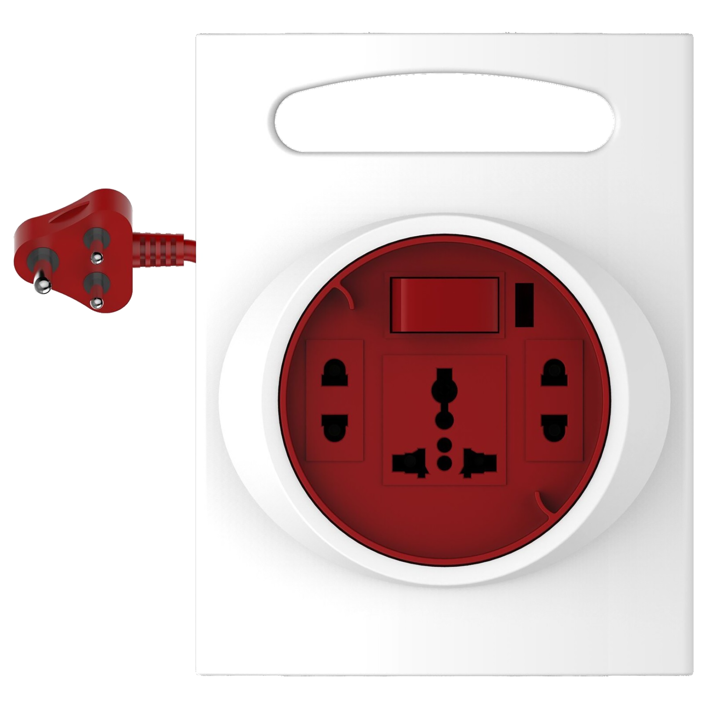 

Goldmedal G-Expert 10 Amp 3 Sockets Extension Board (4 Meters, High Grade Fire Retardant Plastic, 205127, White/Red)