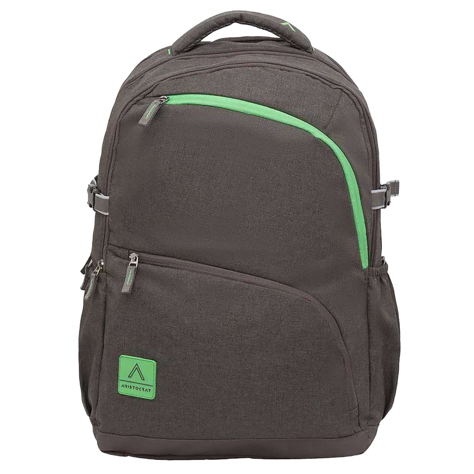 Aristocrat Lex 1 34 Litres Polyester Backpack for 17 Inch Laptop (Butterfly Lock, LPBPLEX1DGY, Dark Grey)_1