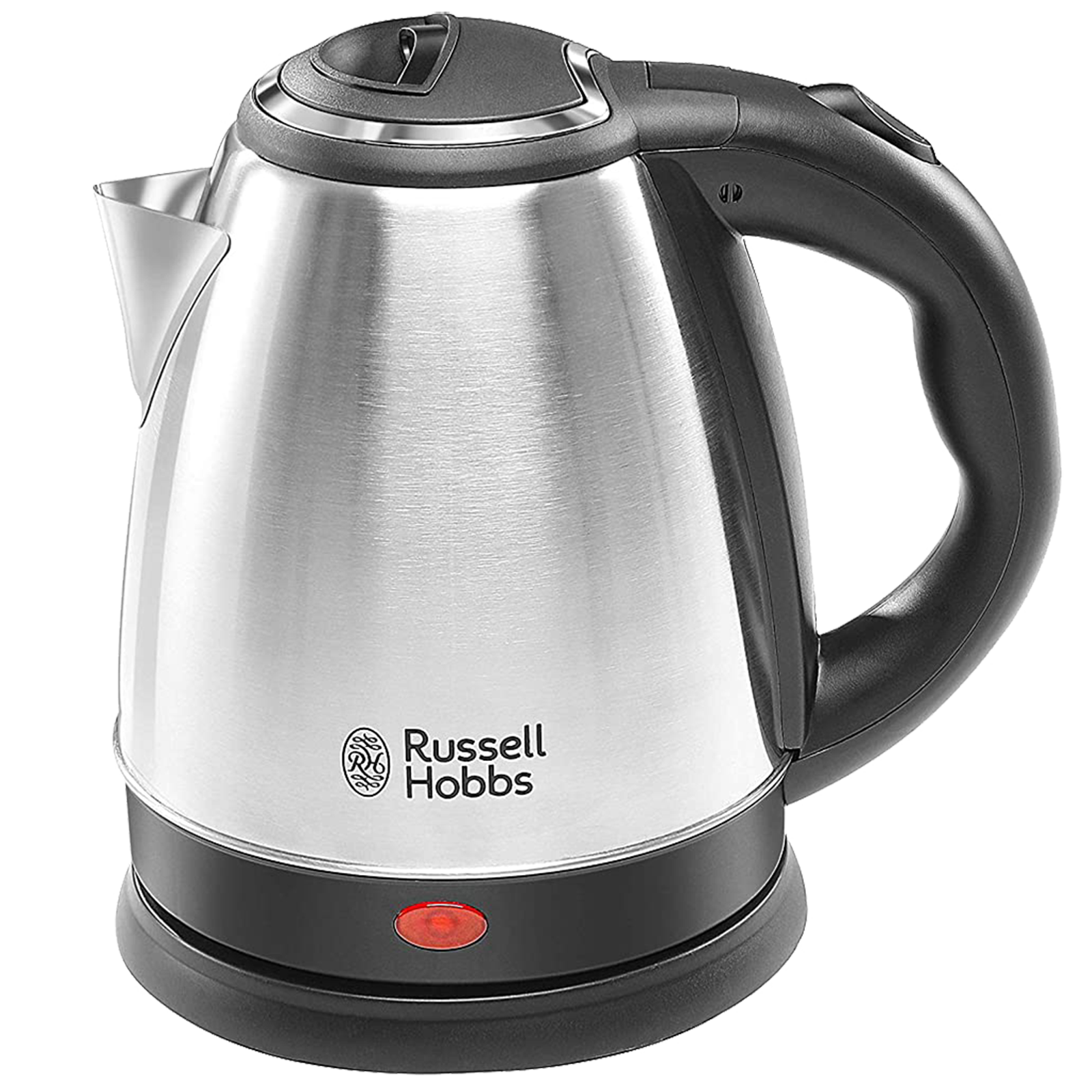 Russell Hobbs 1.5 Litres 1500 Watts Electric Kettle (Detachable Base, 360 Degree Swivel Base, DOME1515, Silver)