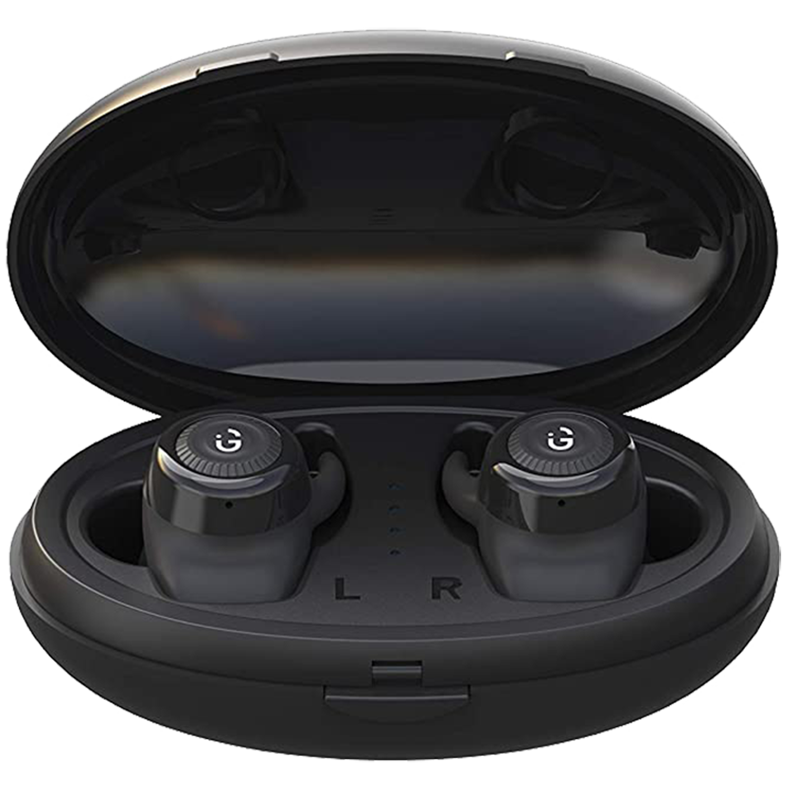IGear - iGear Bumble Bee In-Ear Truly Wireless Earbuds with Mic (Bluetooth 5.0, iG-1142, Black)