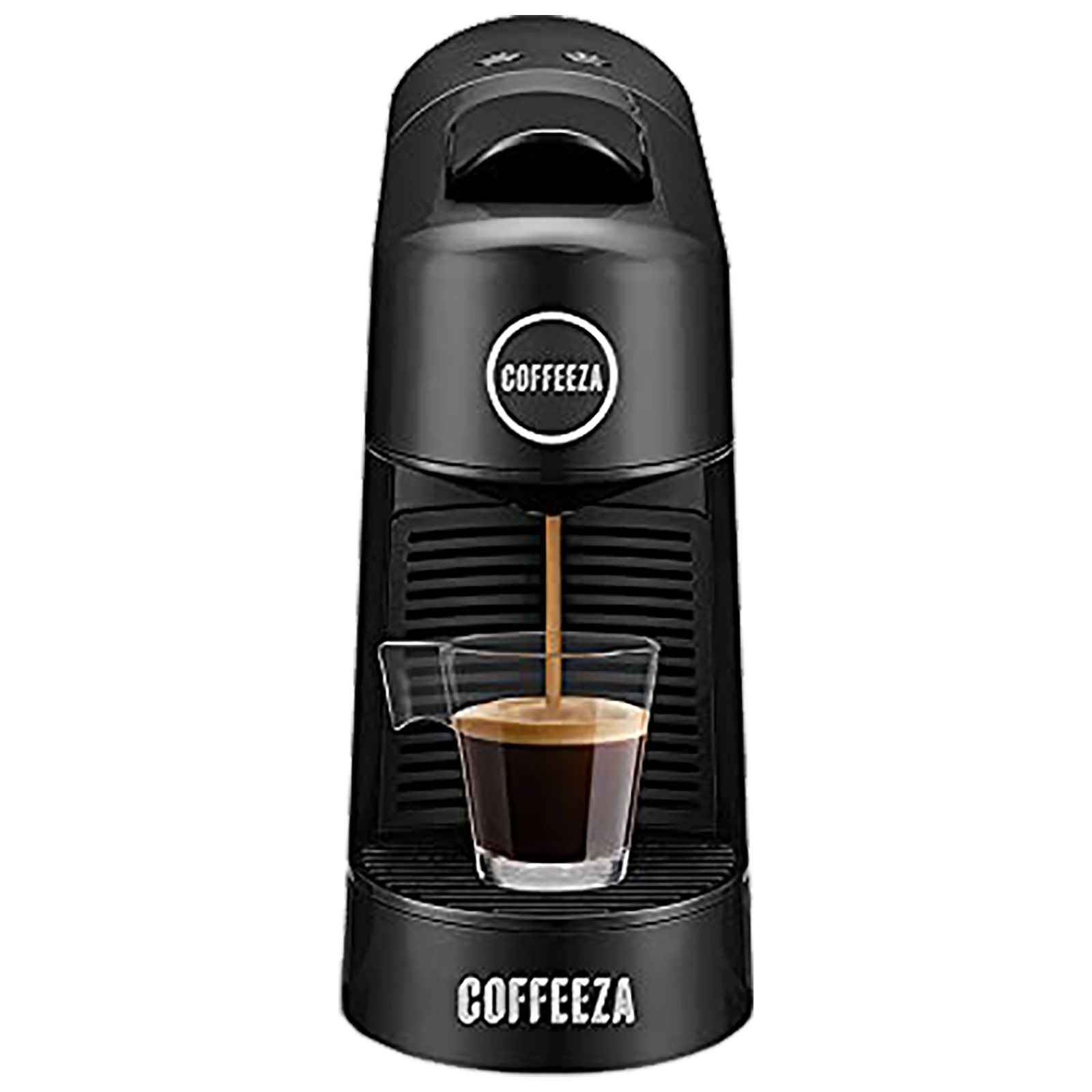 Coffeeza Finero Next Automatic Coffee Maker (Makes Espresso/Lungo & Americano, 60 Capsules Included, CM-FIN2, Black)_1