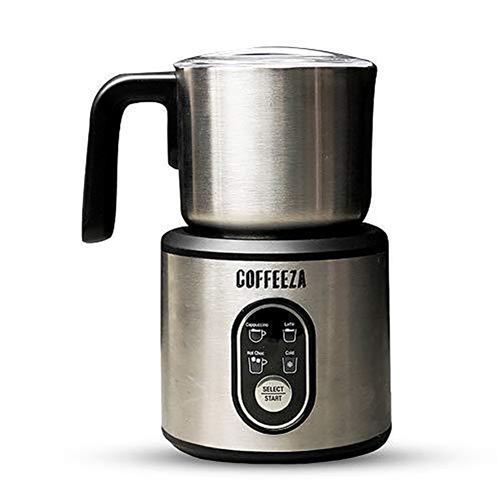 Coffeeza Frothimo Automatic Milk Frother & Heater (Makes Cappuccino, Latte & Milk Frothing, Auto-Off Function, MF-FRO1, Silver)_1