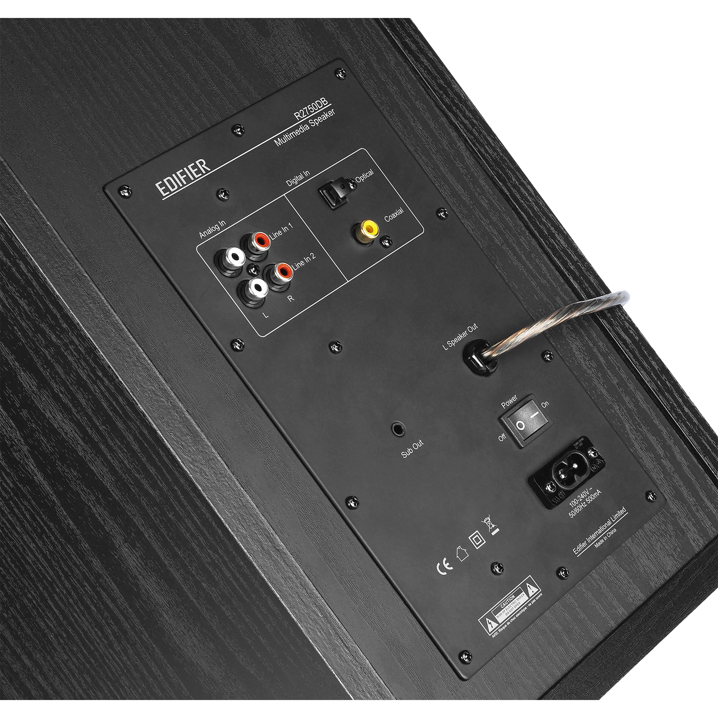 Edifier 2.0 Channel 136 Watts Bookshelf Speaker (Bluetooth V4.1 with CSR Technology, R2750DB, Black)_4