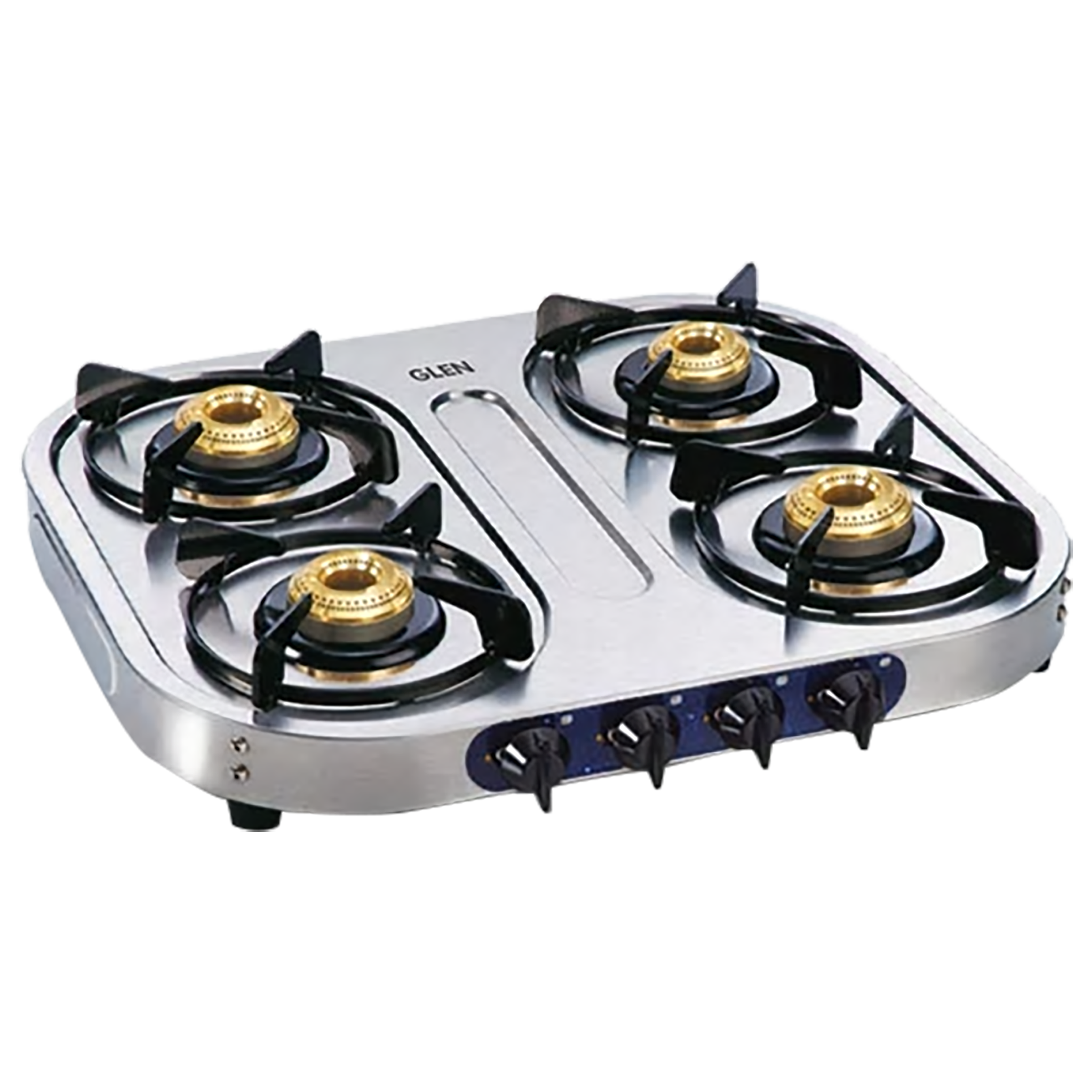 Glen CT1044SS 4 Burner Stainless Steel Gas Stove (ISI Certified, Silver)_1