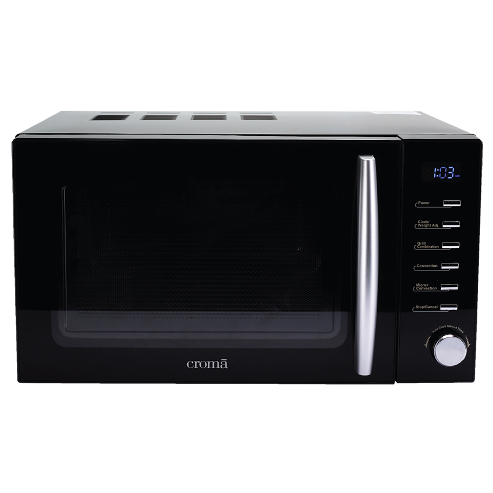 Croma 20 Litres Convection Microwave Oven (Barbeque Function, CRAM0193, Black)_1