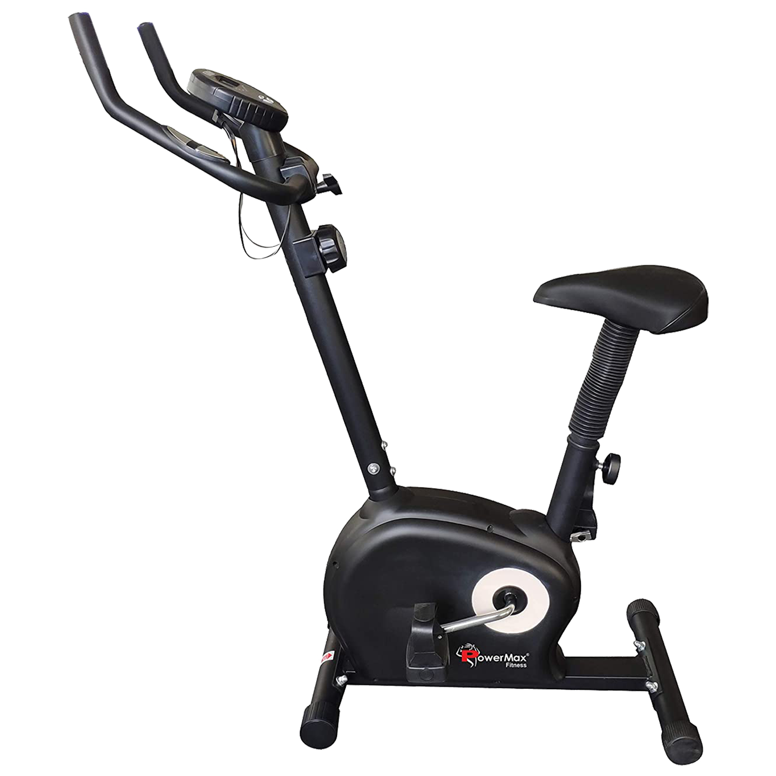 Powermax Fitness Cycle (Heart Rate Sensor Present, BU-510, Black)_1