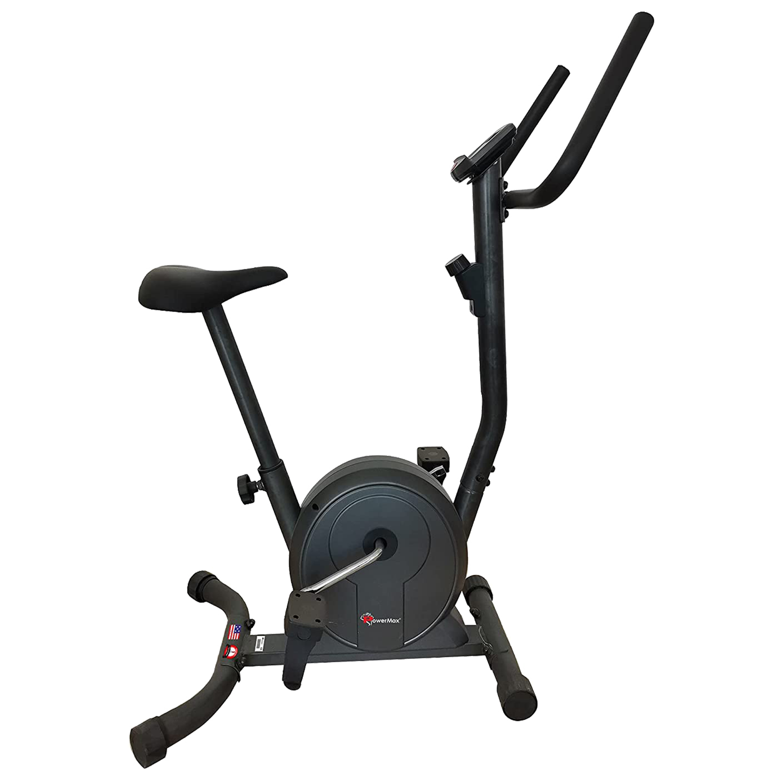 Powermax Fitness Cycle (Magnetic Flywheel System, BU-300, Black)_1