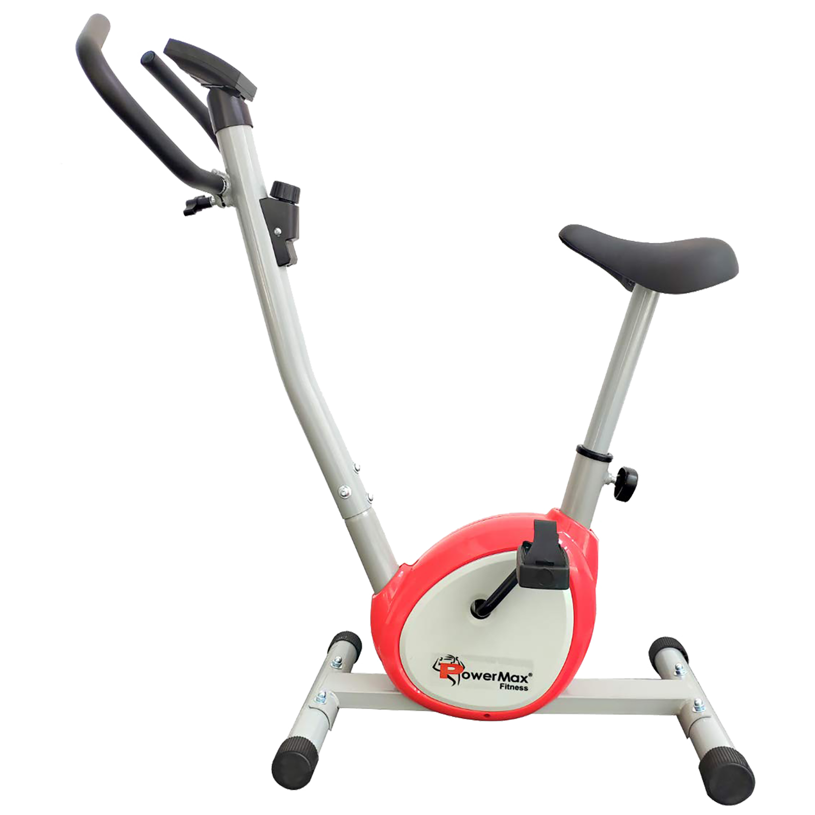 Powermax Fitness Cycle (Micro Adjustment Tension Control, AL-156, White)_1