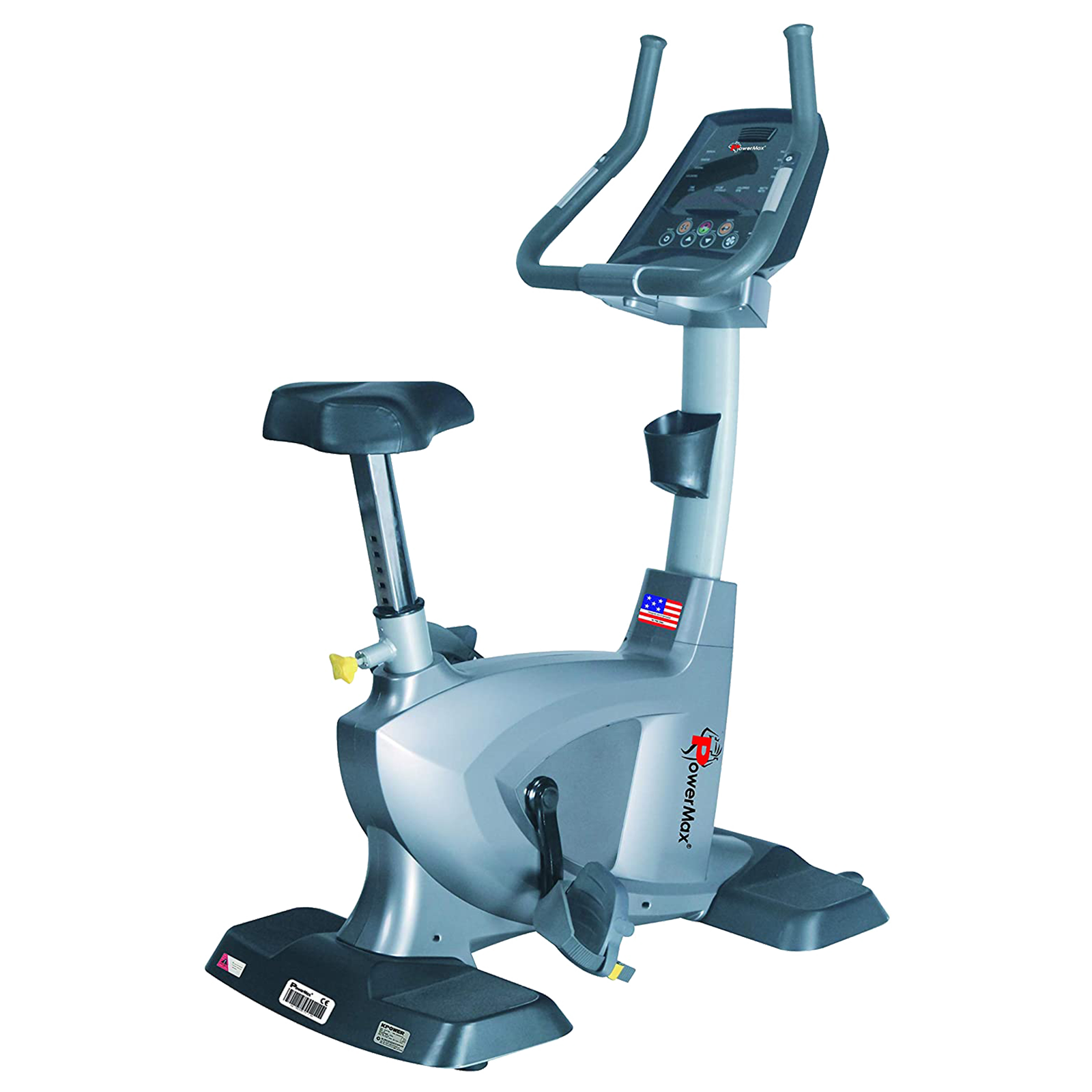 

Powermax Fitness Cycle (Red Dot matrix LED display, BU-3000C, Grey), No color