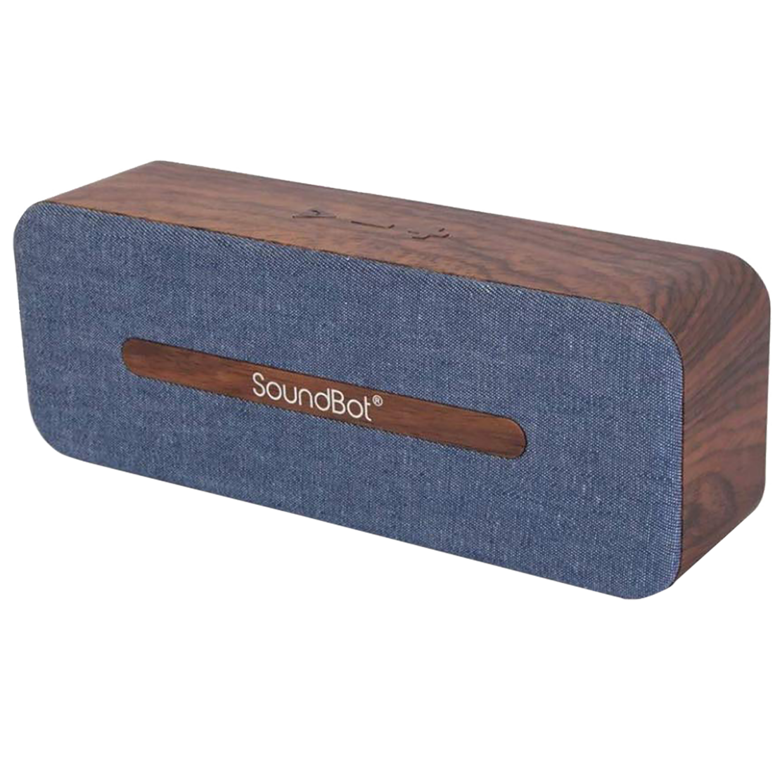 SoundBot 6 Watts Portable Bluetooth Speaker (HD Bass 52mm Dual Driver, SB574-BLU, Blue)