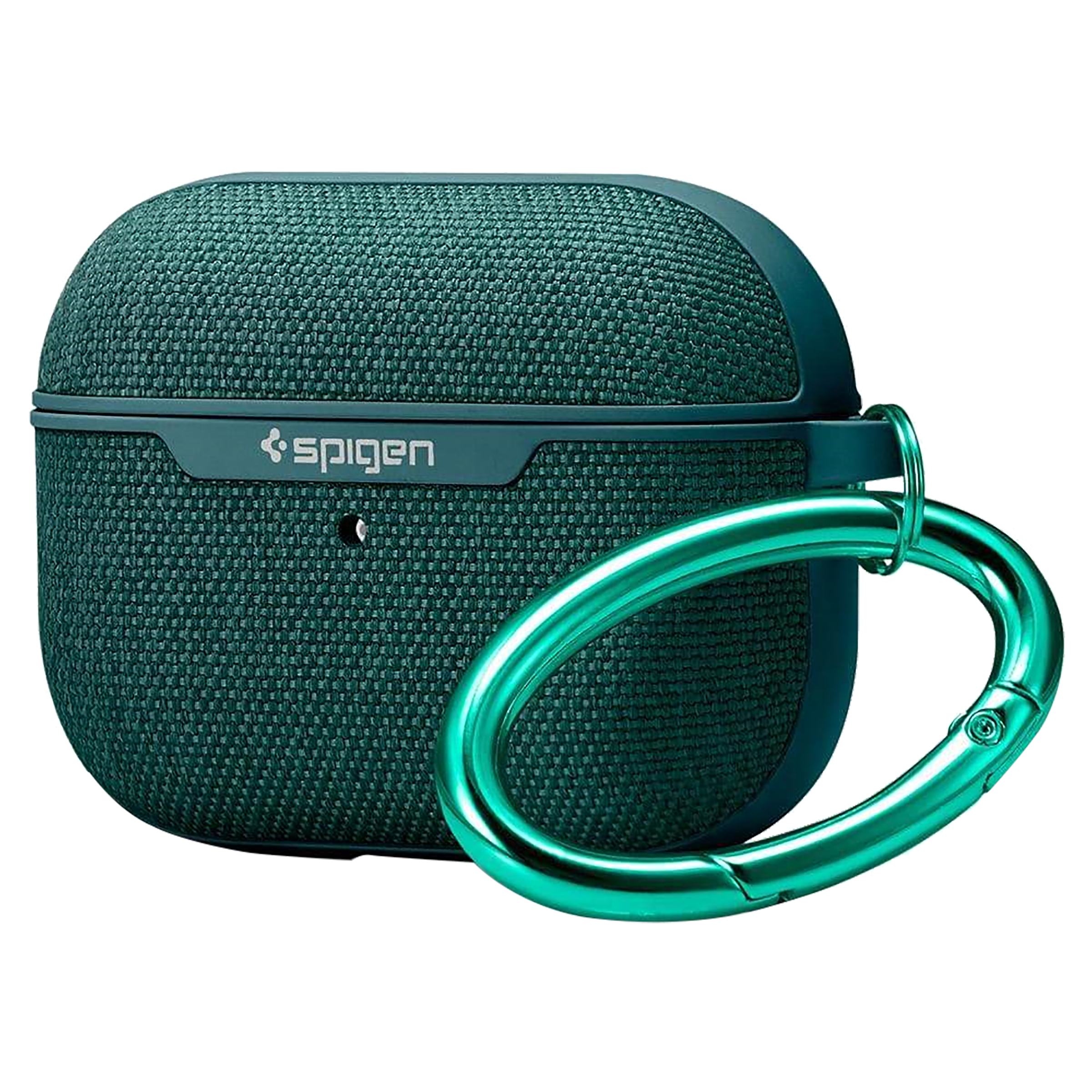 Spigen Urban Fit PC & Fabric Full Cover Case For AirPods Pro (Scratch-Free, ASD00825, Midnight Green)_1