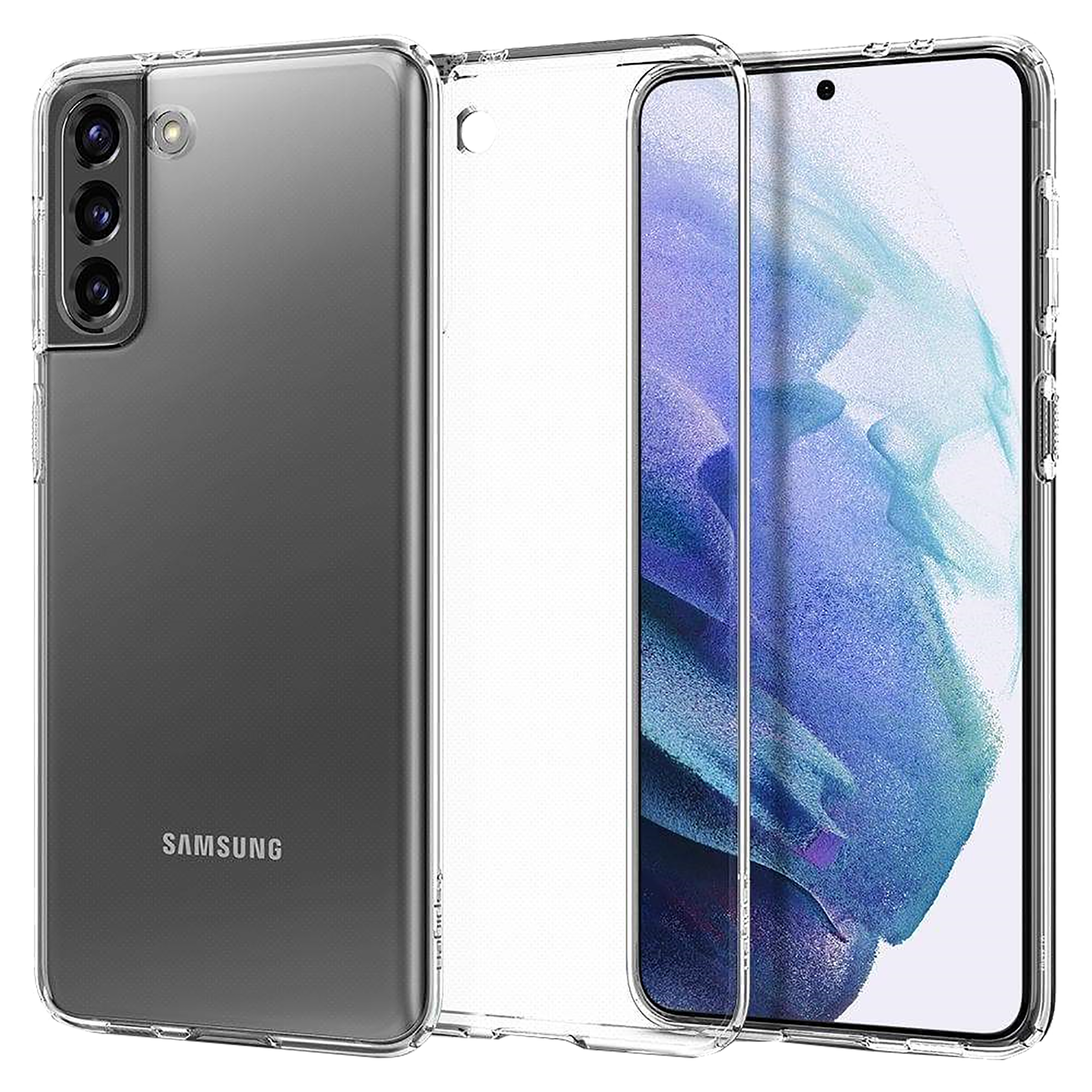 Spigen Liquid Crystal TPU Back Cover Durchsichtig Samsung Galaxy