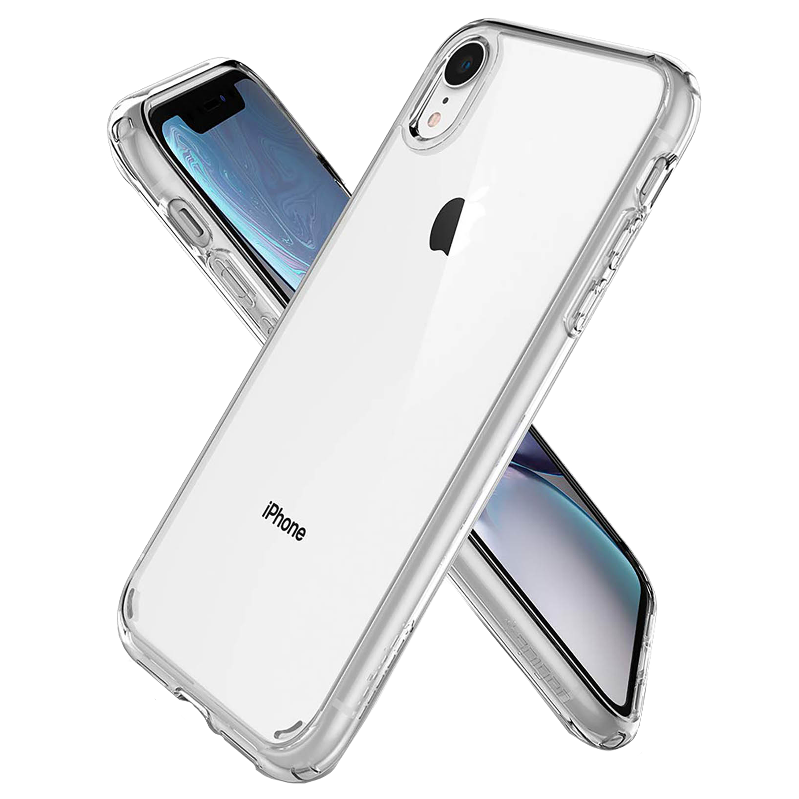 Funda Ultra hybrid para iPhone XR Crystal clear Spigen Spiggen