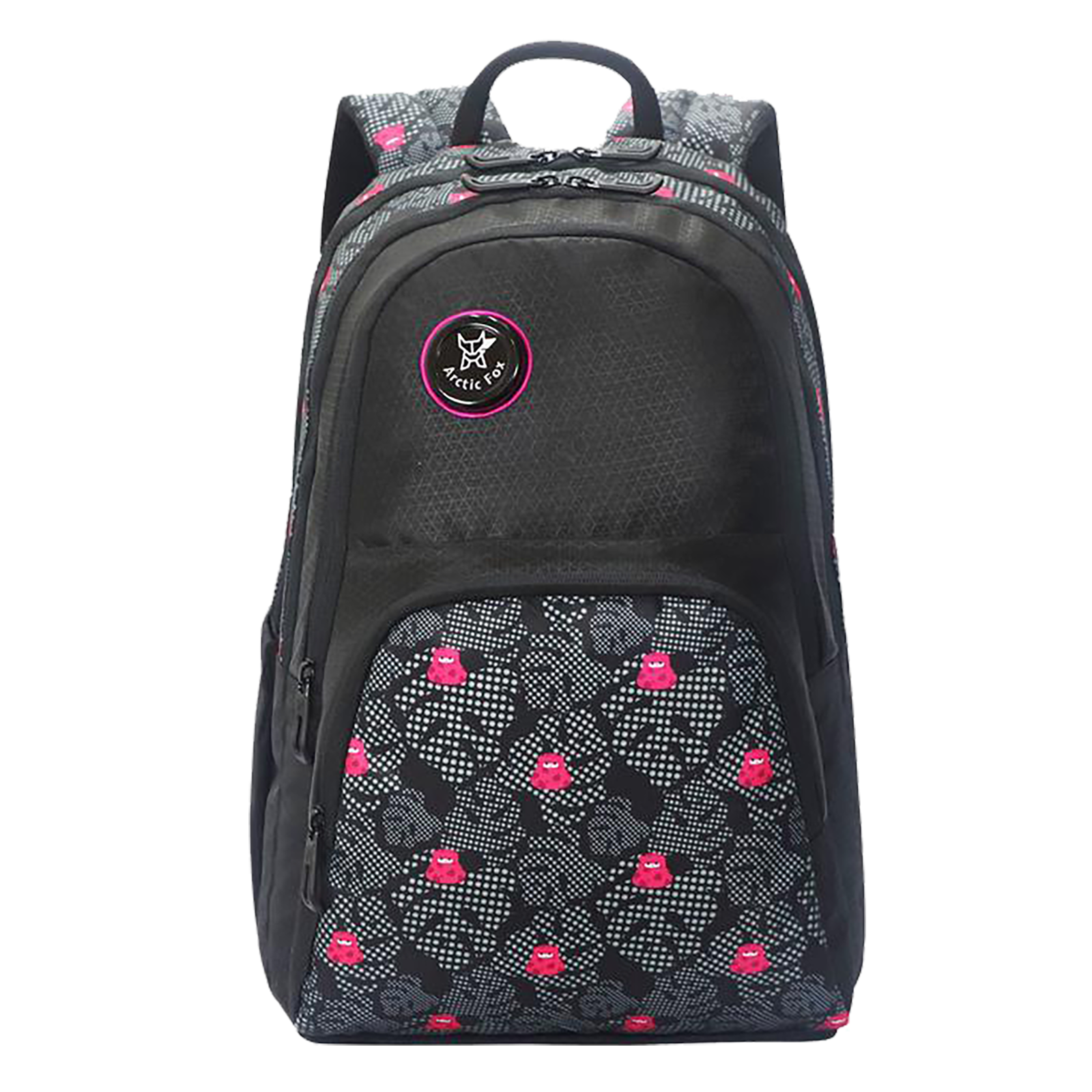 

Arctic Fox Lama 31 Litres PU Coated Polyester Backpack (3 Spacious Compartments, FJUBPKBLKWZ072031, Black)