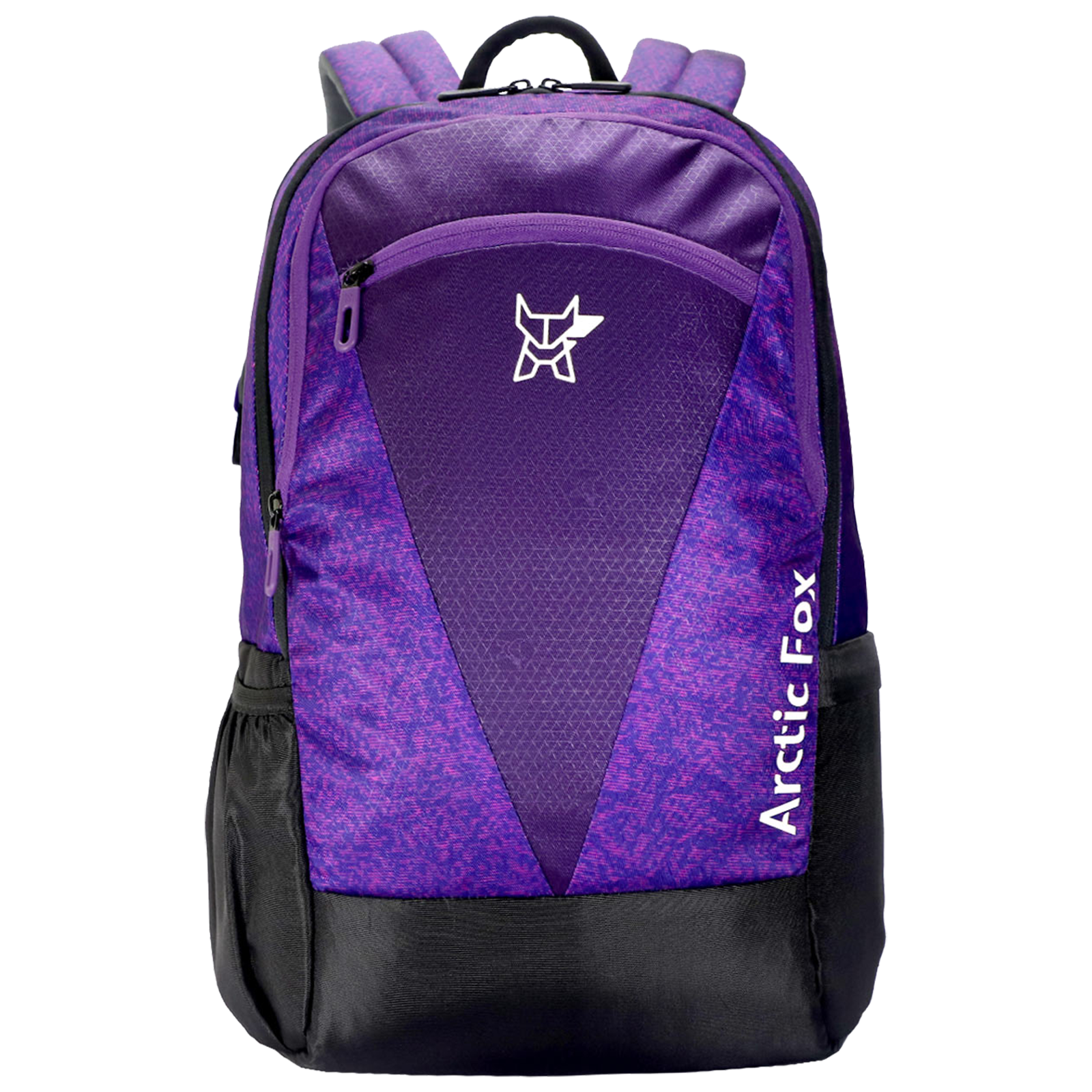 Arctic Fox Glitch 36 Litres Polyester Backpack (Smart Organizer, FJUBPKPEGON035036, Petunia Purple)_1