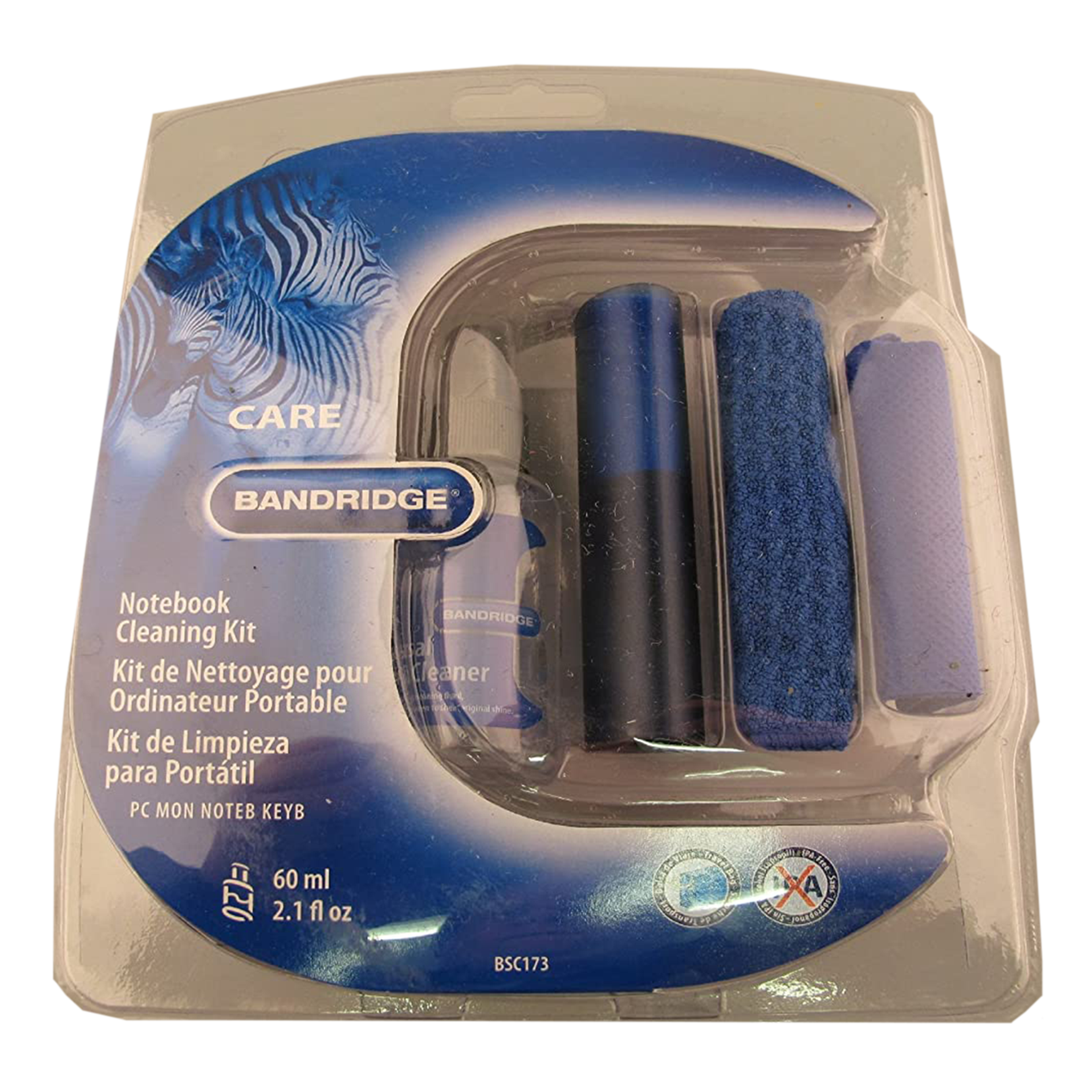 

Bandridge Cleaning Kit (Soft Bristle Brush, BSC173, Blue), No color