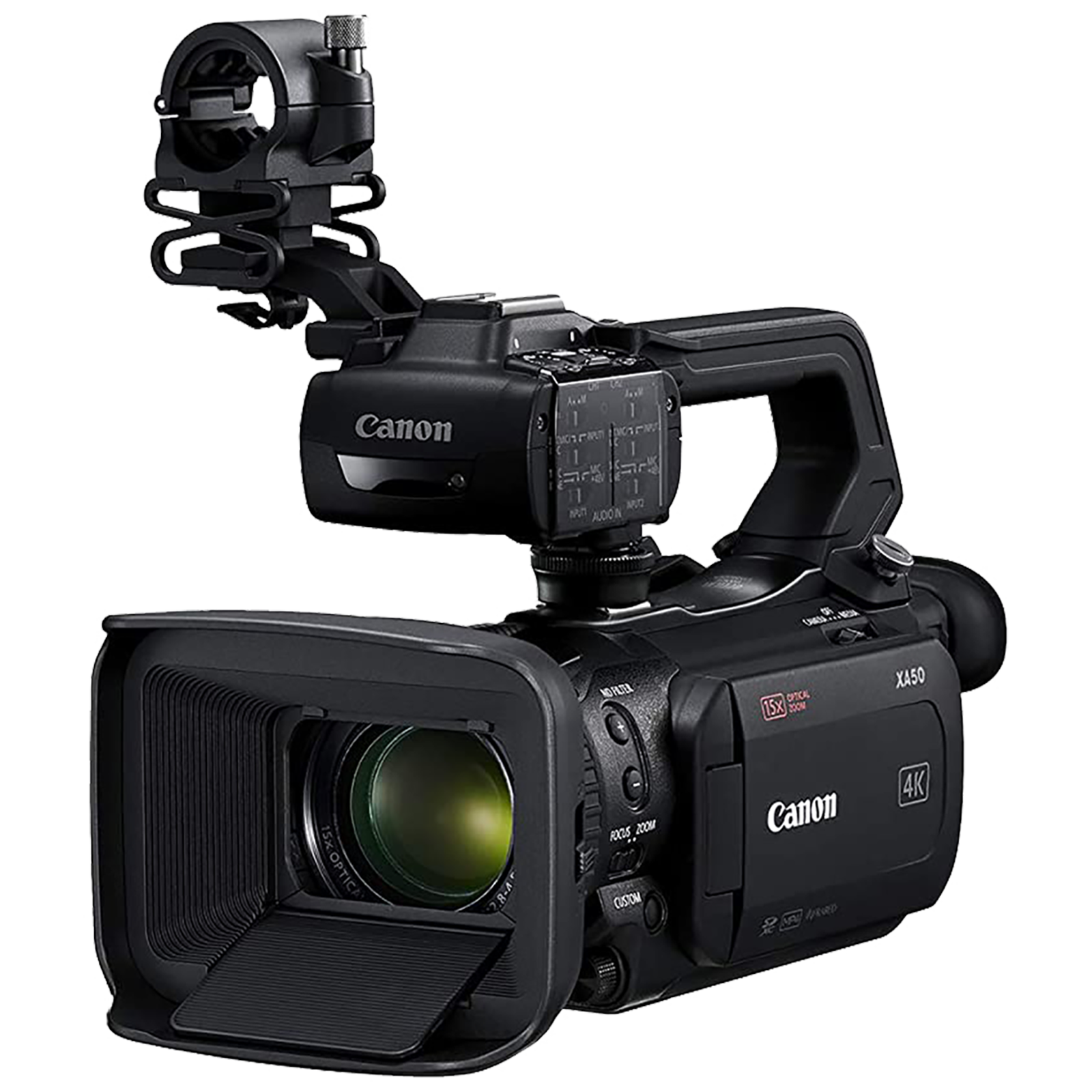 Canon XA50 8.29 MP Camcorder (15x Optical Zoom, 7.5cm LCD Screen, 3669C003-C06, Black)_1