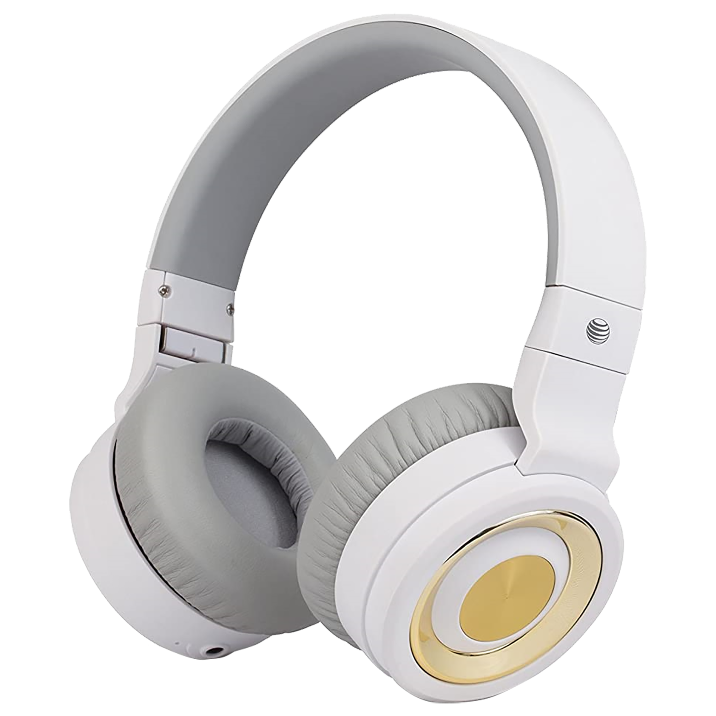 AT&T PBH20-WHT Over-Ear Noise Isolation Wireless Headphone with Mic (Bluetooth 3.0, Hands Free Calling, White)_1