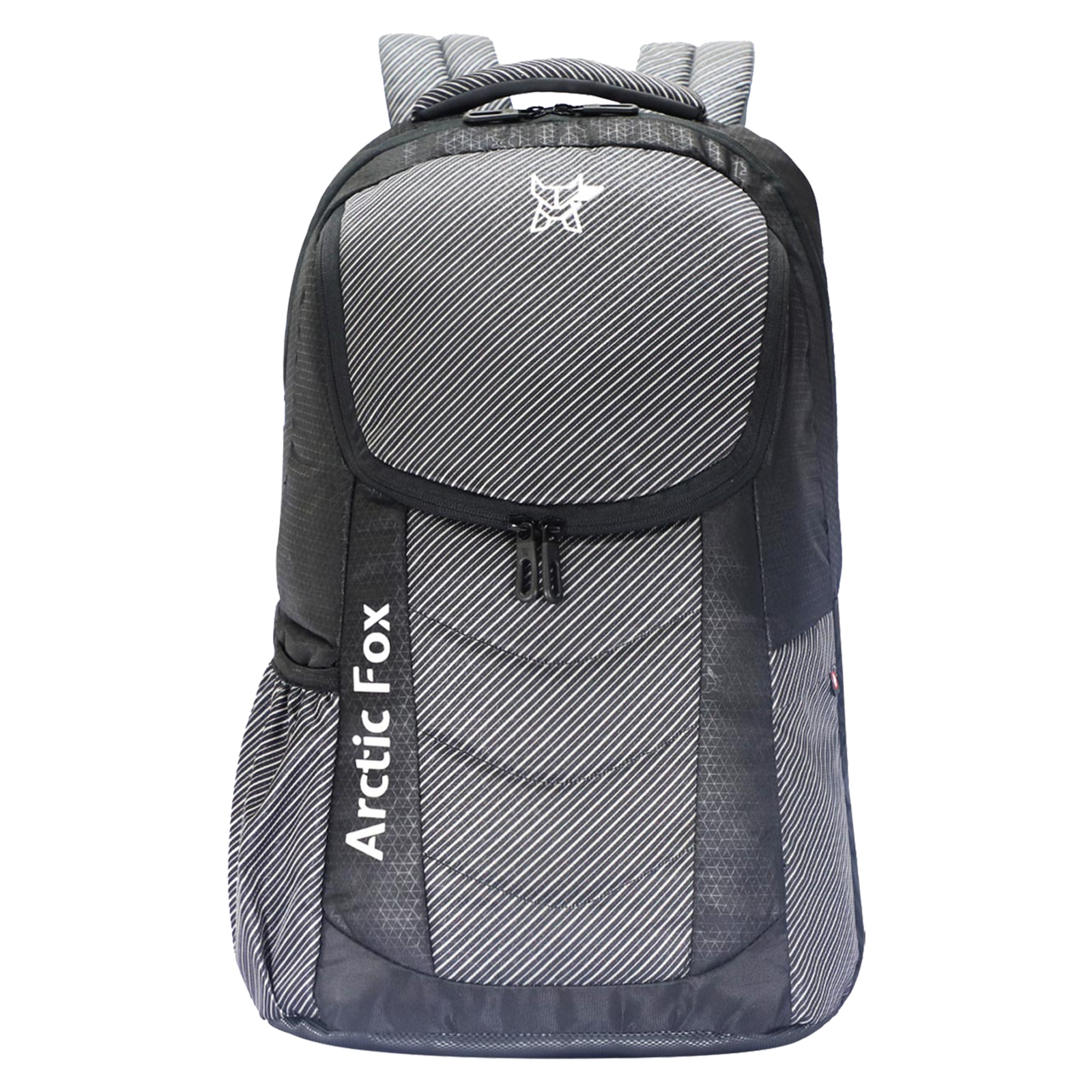 

Arctic Fox Combat 37 Litres PU Coated Polyester Backpack (3 Spacious Compartments, FTEBPKJTBON070037, Jet Black), No color