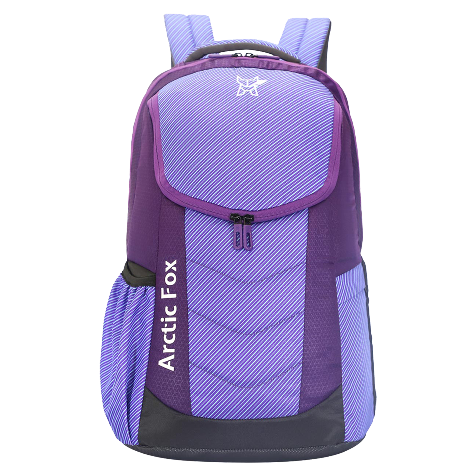 

Arctic Fox Combat 37 Litres PU Coated Polyester Backpack (3 Spacious Compartments, FTEBPKPETON072037, Petunia Purple), No color