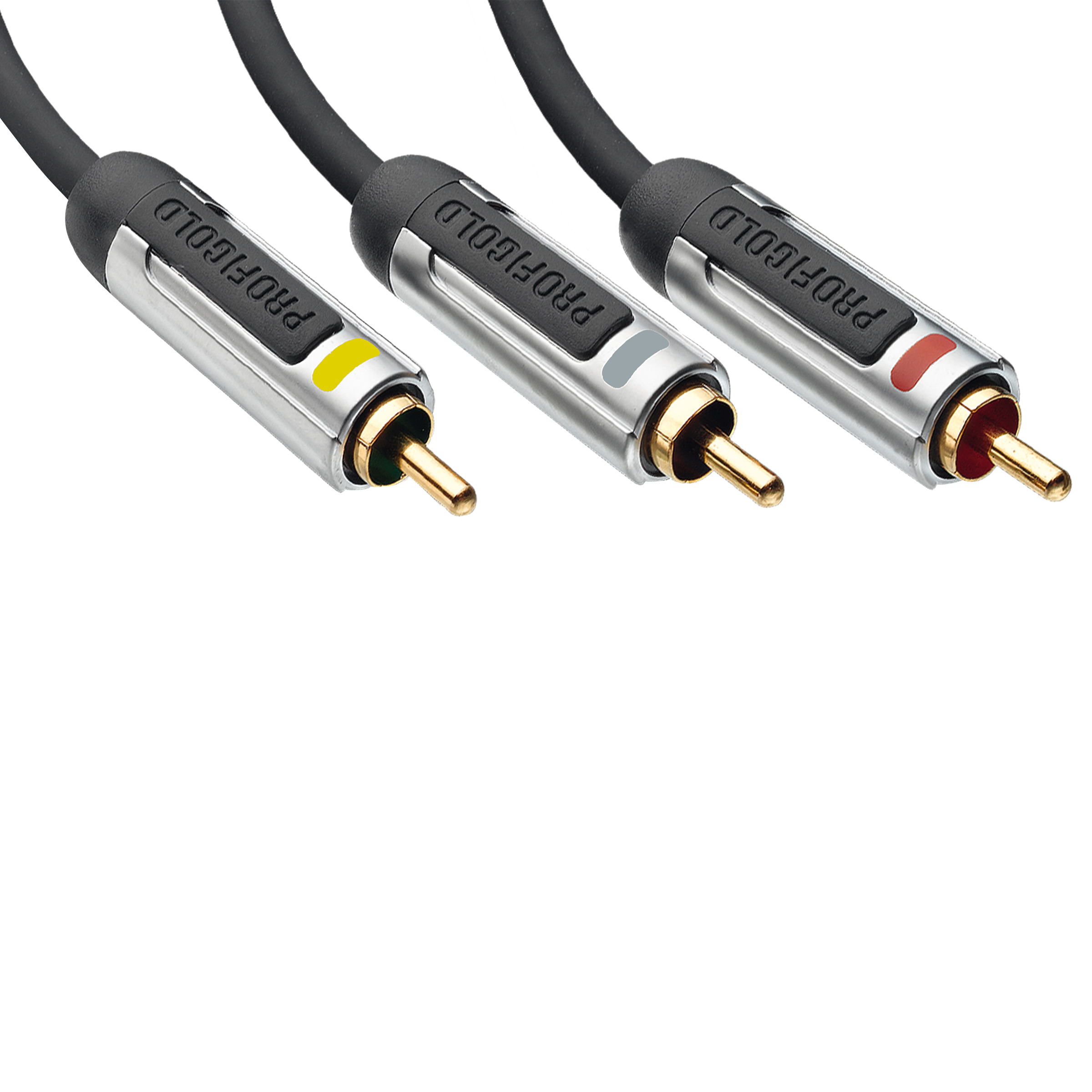 Profigold 2 Meter RCA to RCA Video Display AV Cable (99.96% Oxygen Free Copper, PROV5302, Blue)