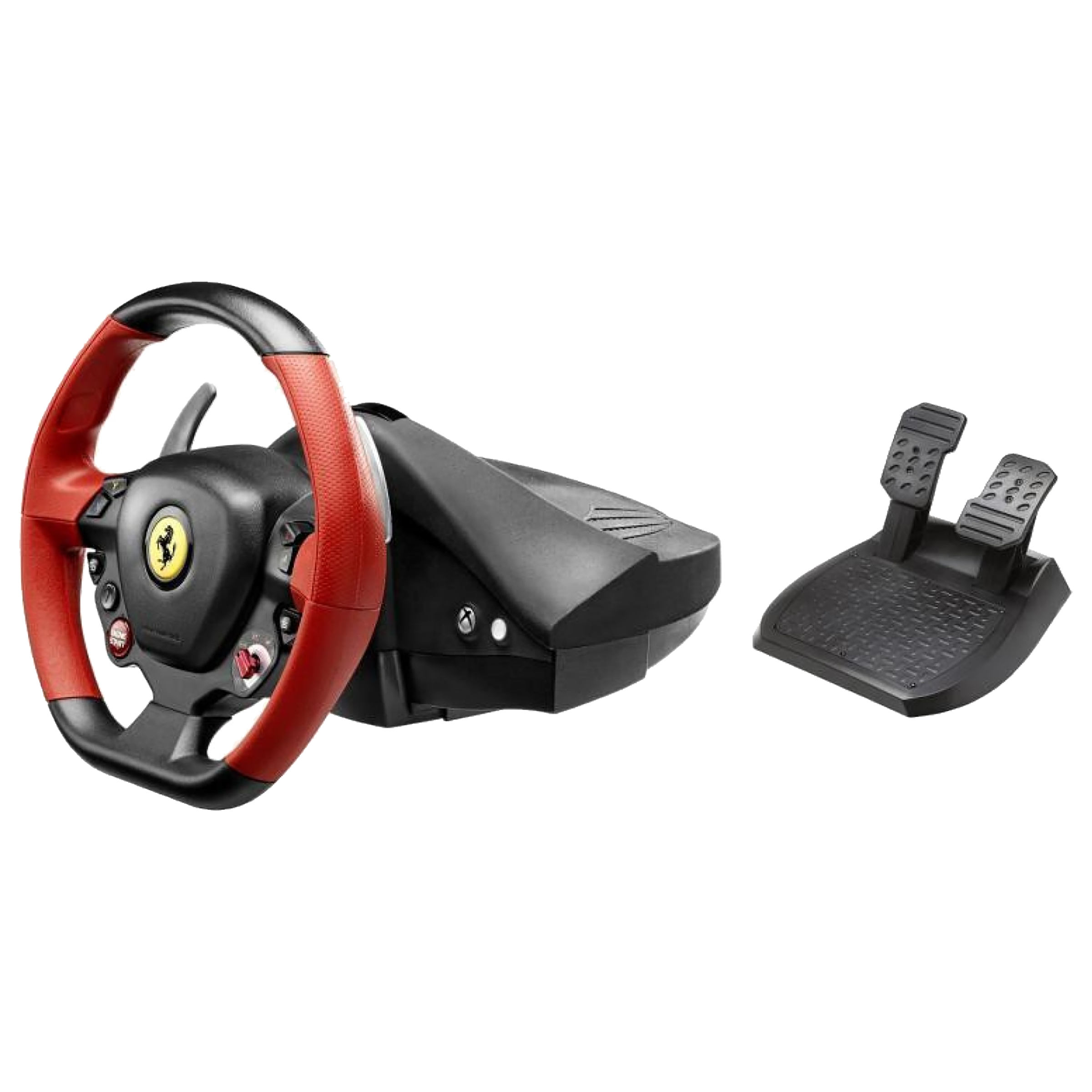 Thrustmaster Ferrari 458 Spider Racing Wheel For Xbox One (Bungee Cord Mechanism, Red/Black)_4
