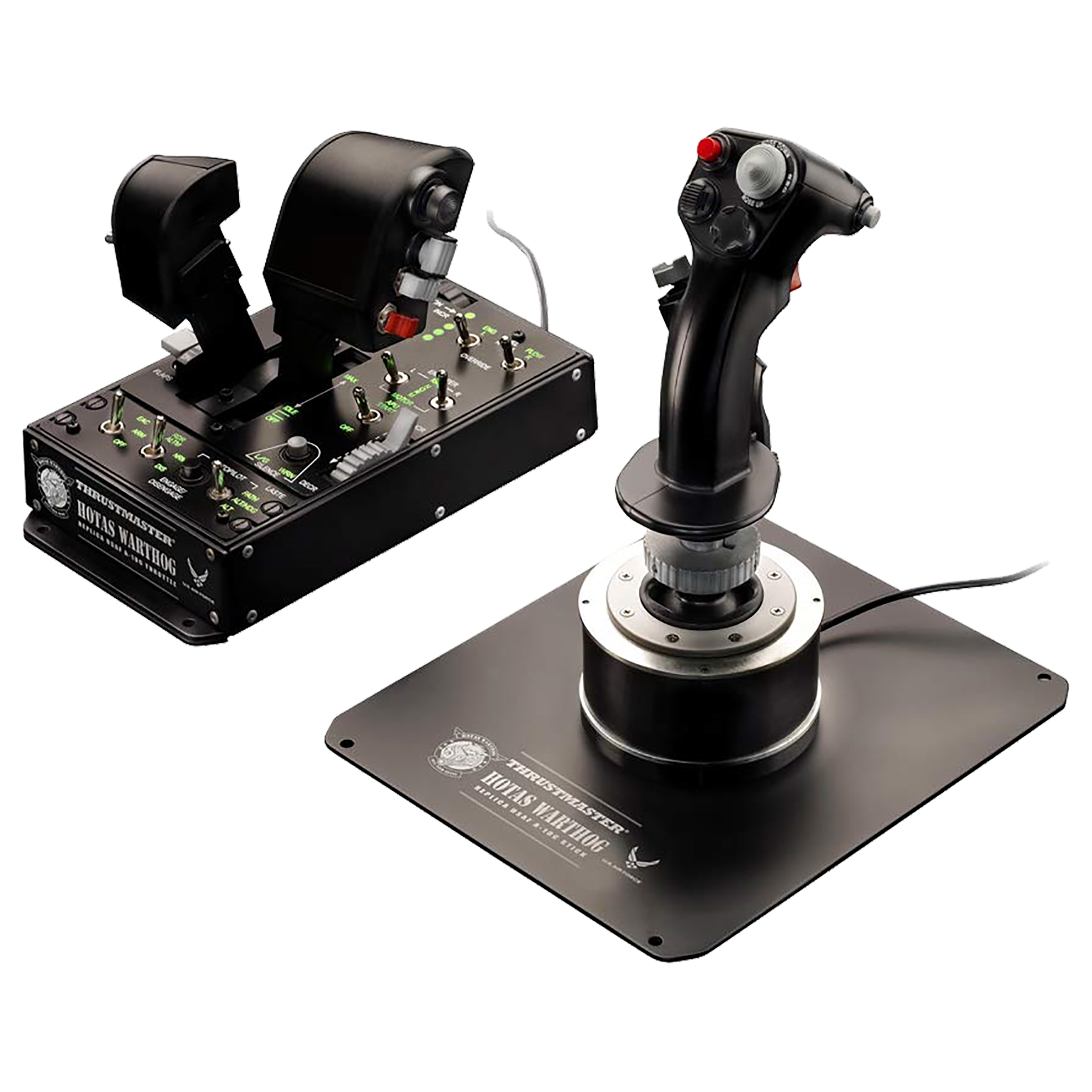 

Thrustmaster Hotas Warthog PC Joystick For PC (19 Action Buttons, Black), No color