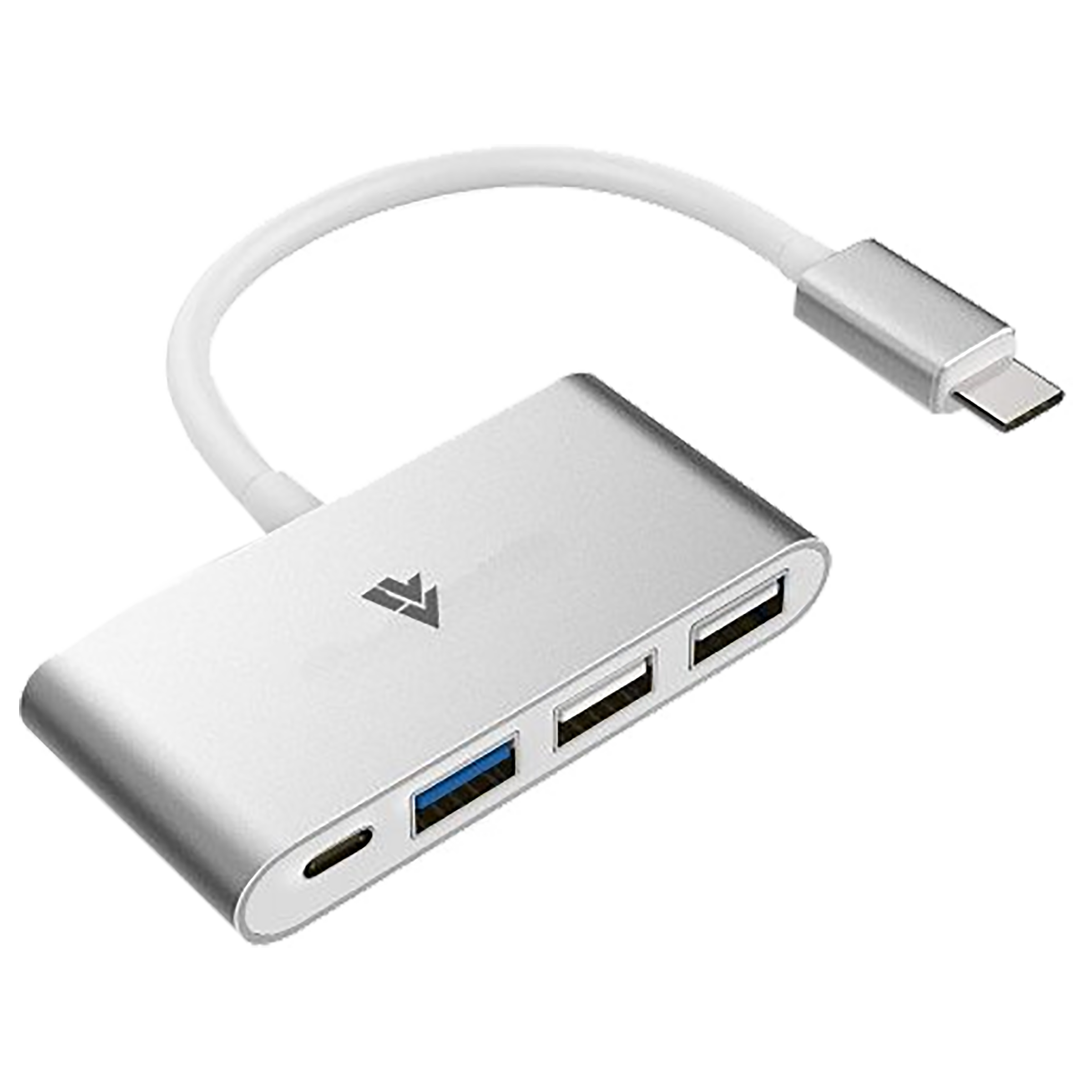 

Vaku Luxos USB 3.0 (Type-C) to USB 3.0 (Type-A)/USB 3.0 (Type-C) Data Transfer Multiport Connector (Fast Charging, VAKU-4IN1HUB-SILVER, Silver), No color