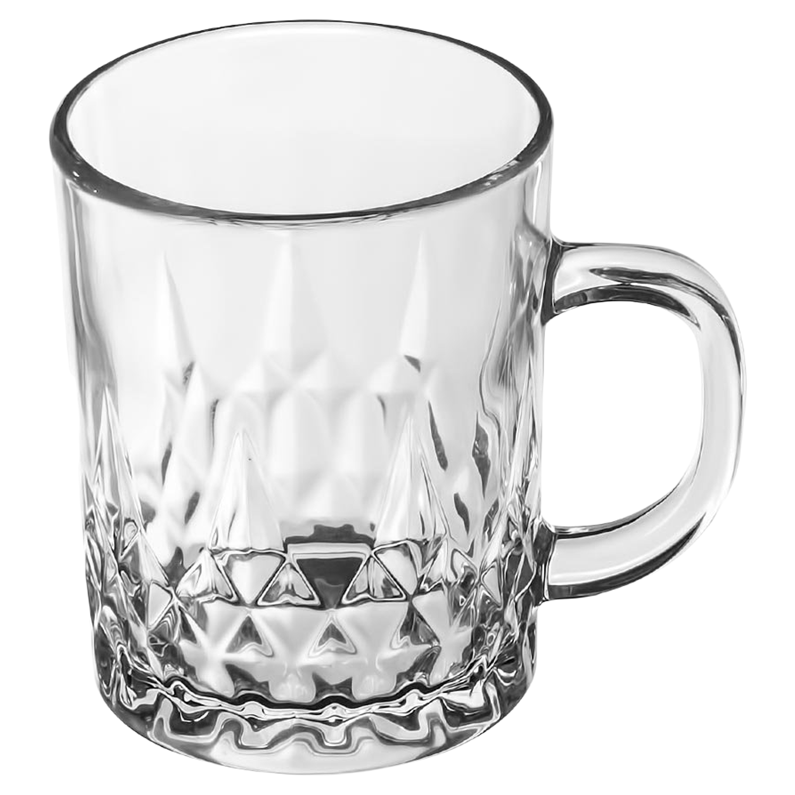 Wonderchef Mug/Mug Set (Pack of 6 Glass, SKB1065, Transparent)_1
