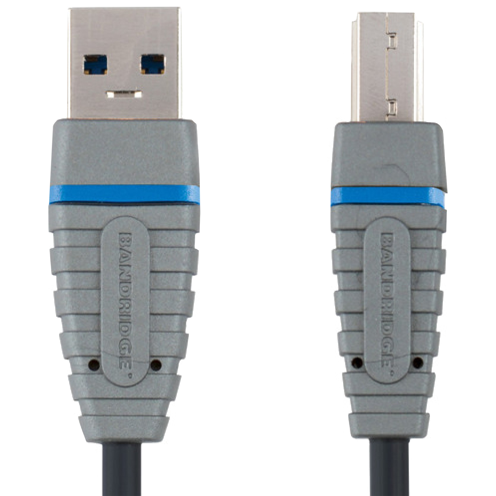 Bandridge BCL5101 PVC 1 Meter USB 3.0 (Type-A) to USB 3.0 (Type-B) Data Transfer USB Cable (Upto 5 Gbps Data Transfer, Blue)_3