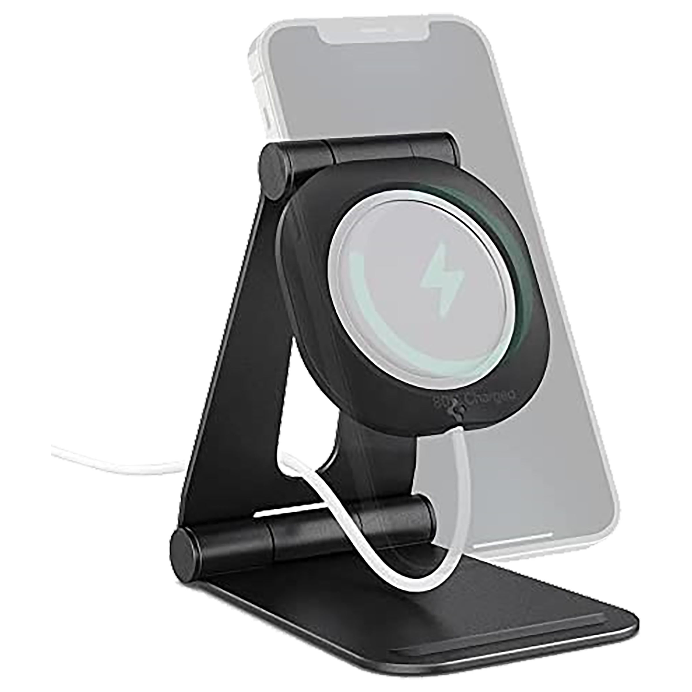 

Spigen Stand For Smartphones - MagSafe Compatible (Adjustable Mounting Piece, AMP02672, Black), No color