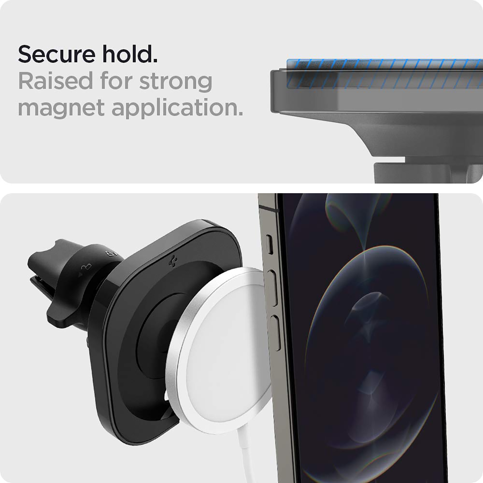 Buy Spigen Dashboard Mobile Holder (360 Viewing, ACP02791, Black