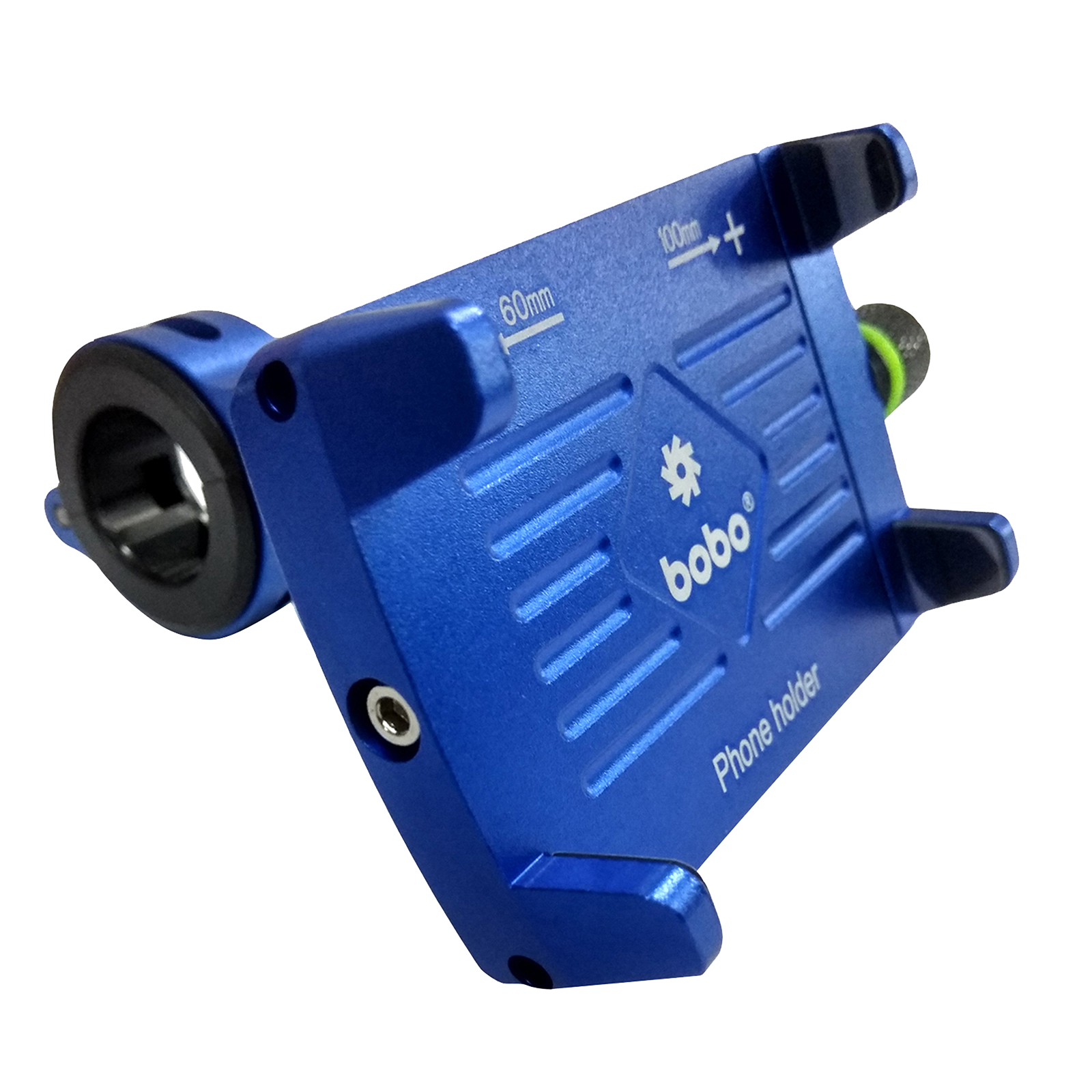 

Bobo BM3 Claw-Grip Aluminium Mounting Kit For Bike (Anti-Slip Silicon Pad, BB-BM-003-001003, Blue), No color