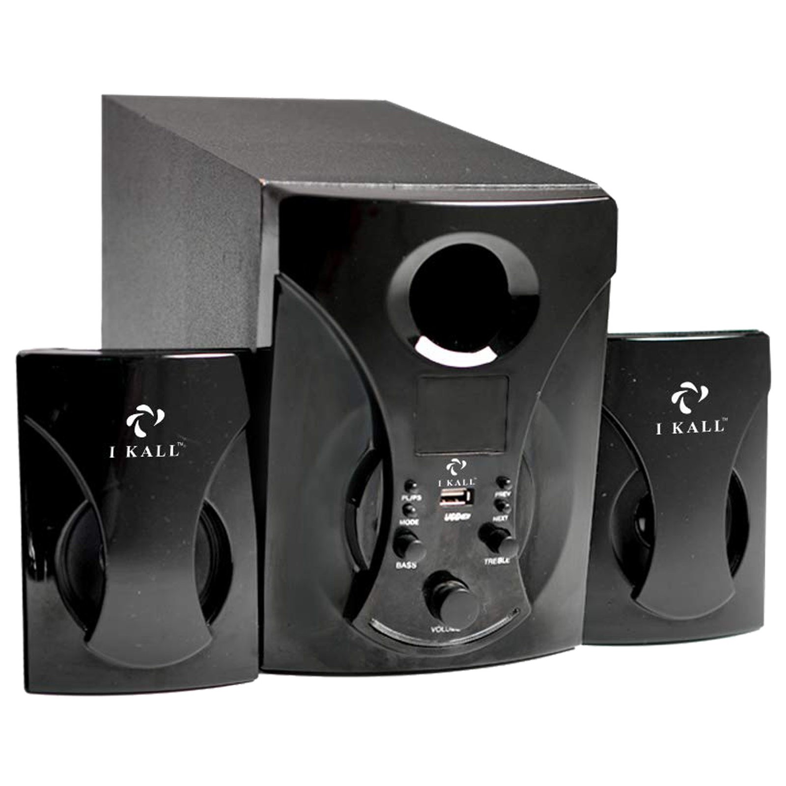 I KALL 2.1 Channel 40 Watts Multi-channel Speaker (Surrounding And Clear Sound, IK-22, Black)_1