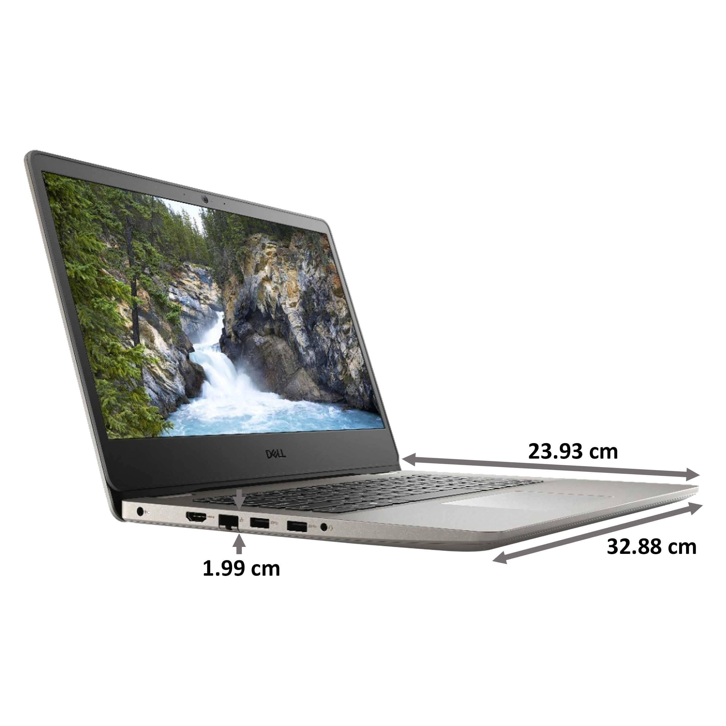 Dell Vostro 3401 (D552171WIN9D) Core i3 10th Gen Windows 10 Laptop (8GB RAM, 512GB SSD, Intel UHD Graphics, MS Office, 35.56cm, Dune)_2