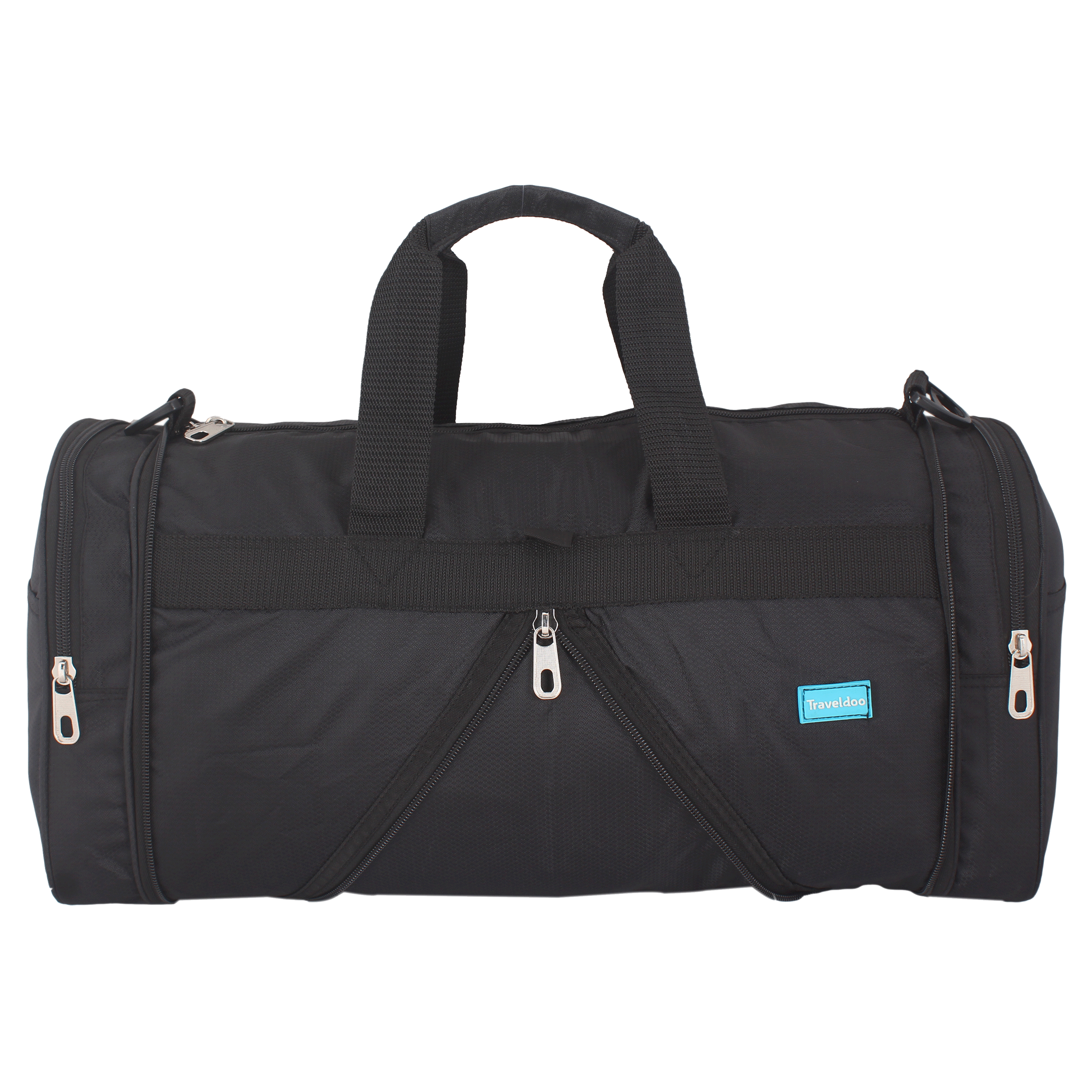 Traveldoo 18 inch Square Folding Duffle Bag (DBS01001, Black)